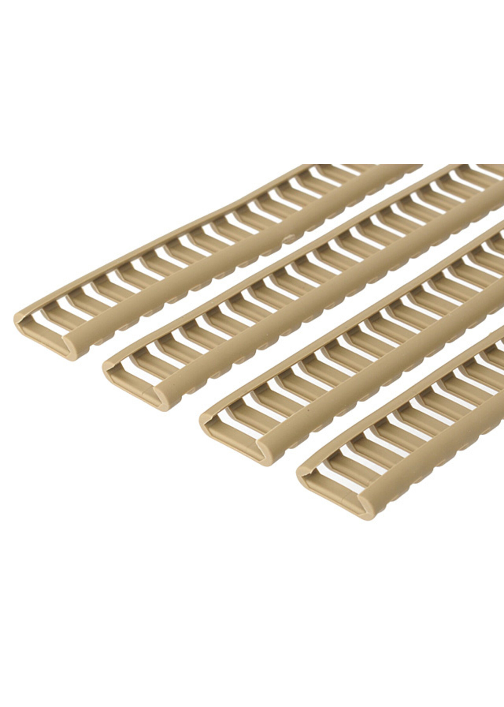 BIG DRAGON LADDER RAIL PANEL SET C-GREEN SET OF 4