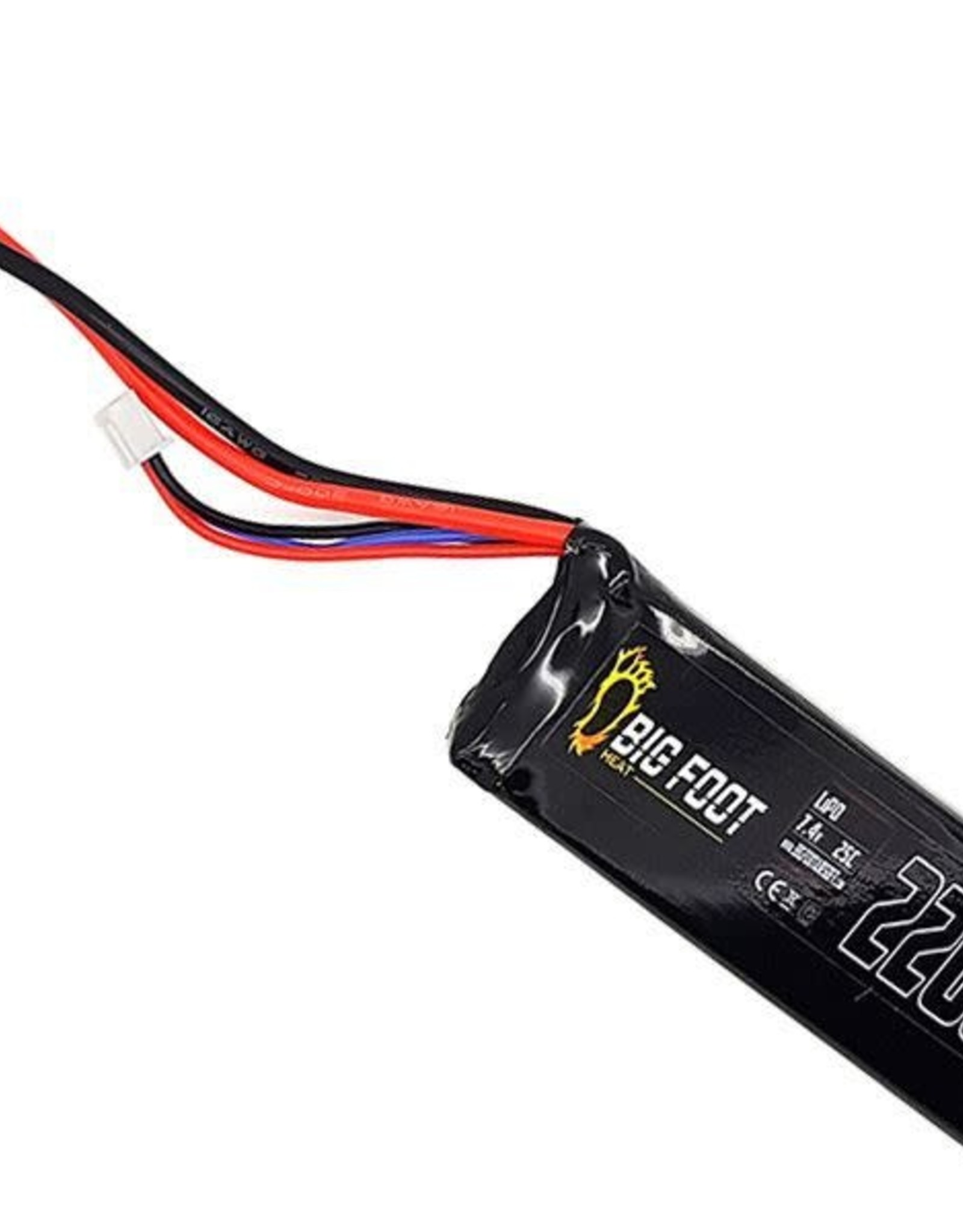 BIG FOOT Big Foot Heat Lipo Battery 2200 mAh 7.4c 25c