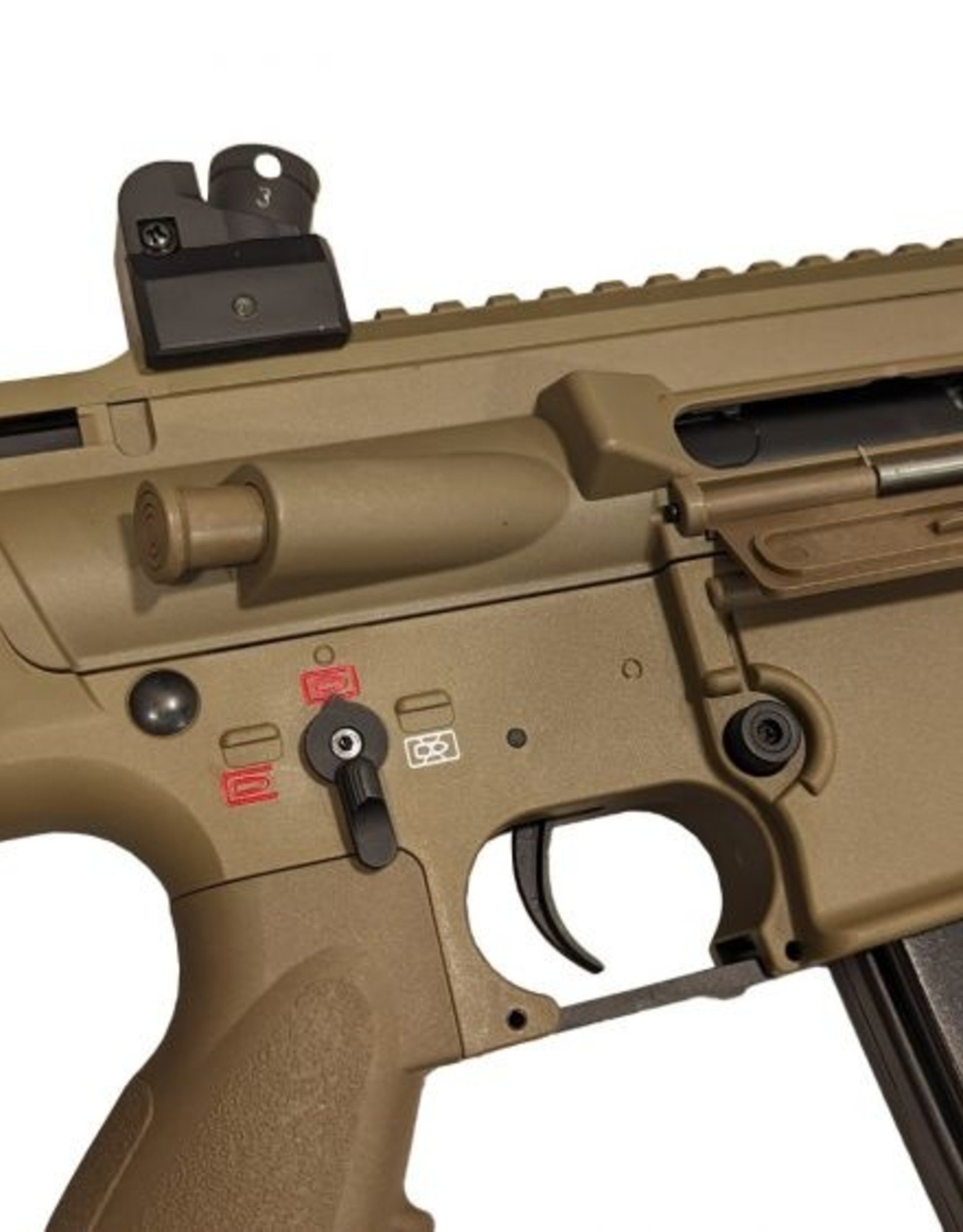 GOLDEN EAGLE Golden Eagle 417 AEG Rifle with Mosfet (Polymer - E6906T - Tan)