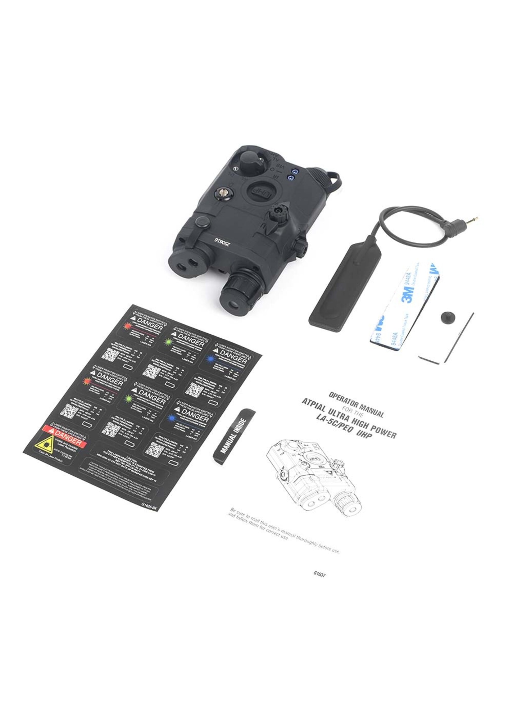 WADSN WADSN PEQ15 LA-5C Red Laser / IR Laser / White Light Version