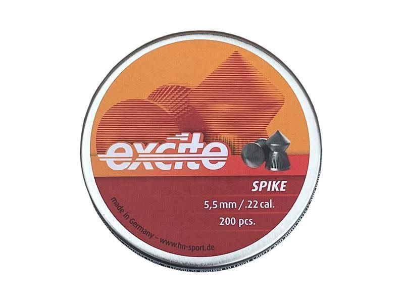 H&N Excite Spike Air Gun Pellet (5.5mm/.22 200 Rounds) All Ages Airsoft