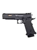 JAG PRICITION Jag Precision x Taran Tactical International Licensed JW3 Combat Master Gas Blowback Pistol (TTI - Full Metal - Black)