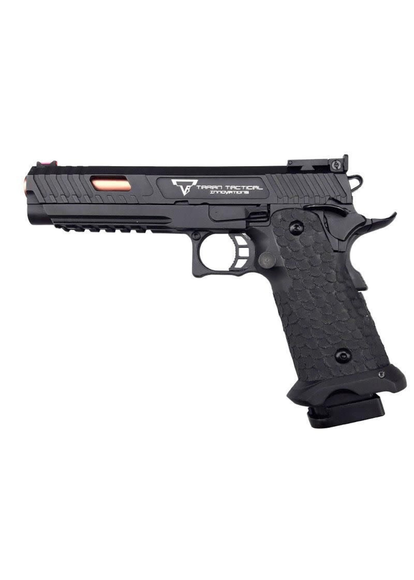 JAG PRICITION Jag Precision x Taran Tactical International Licensed JW3 Combat Master Gas Blowback Pistol (TTI - Full Metal - Black)
