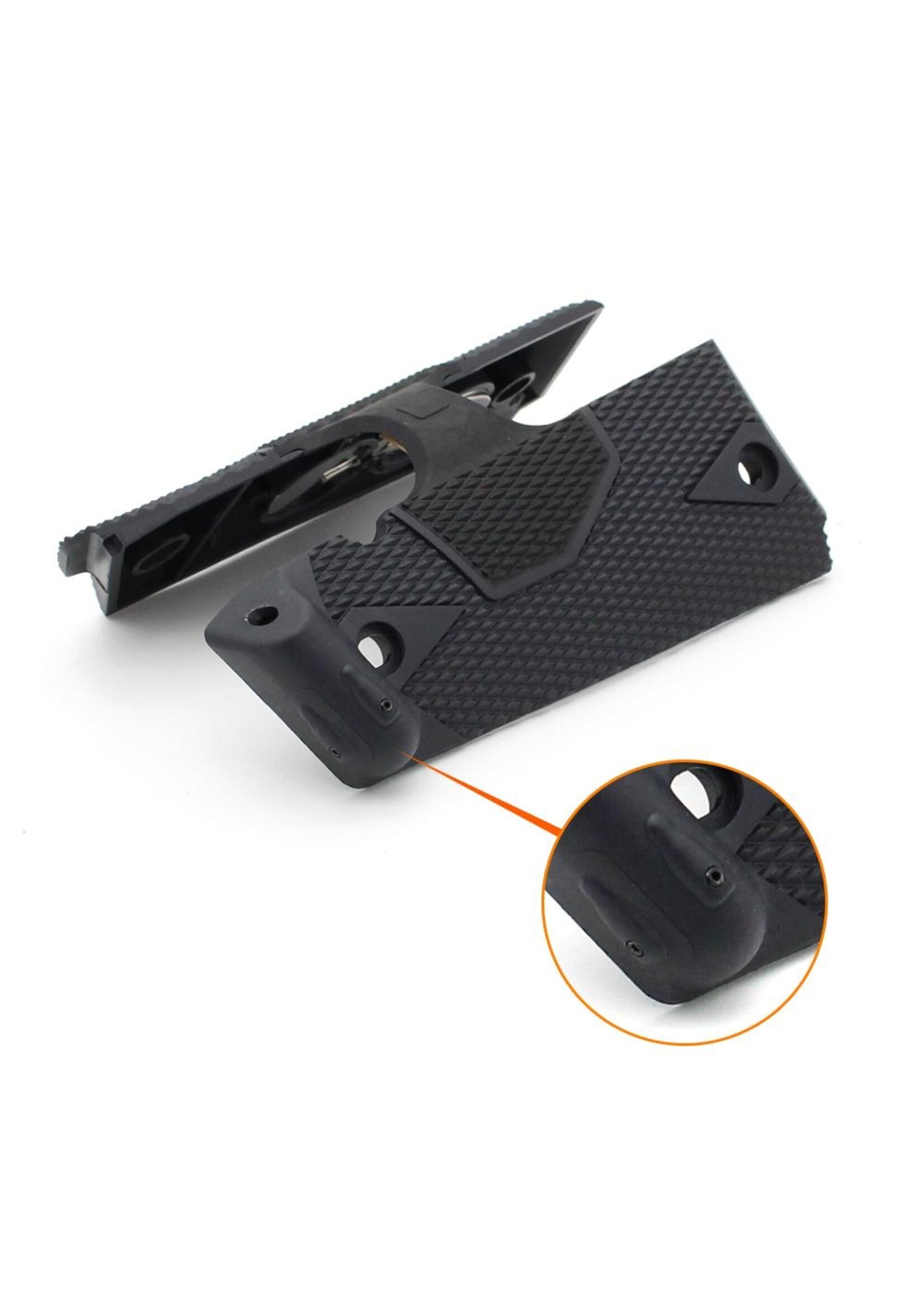 NUPROL NUPROL LASER PISTOL GRIP 1911/MEU - BLACK