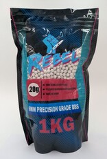 REBEL Rebel Precision 6mm BBs 1kg Bag - 0.20g