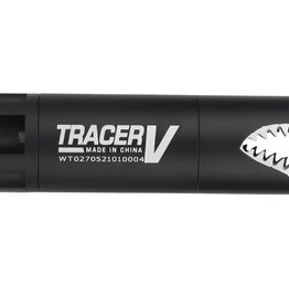 wosport WoSport Shark Shaped Tracer Unit (36 Colour Flame Tracer - Black)