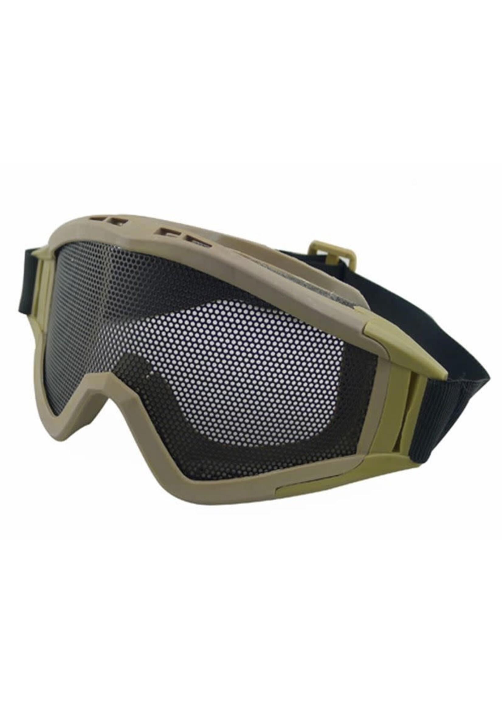 BIGFOOT Big Foot Zero Steel Mesh Goggles (Big) (Round Orifice)