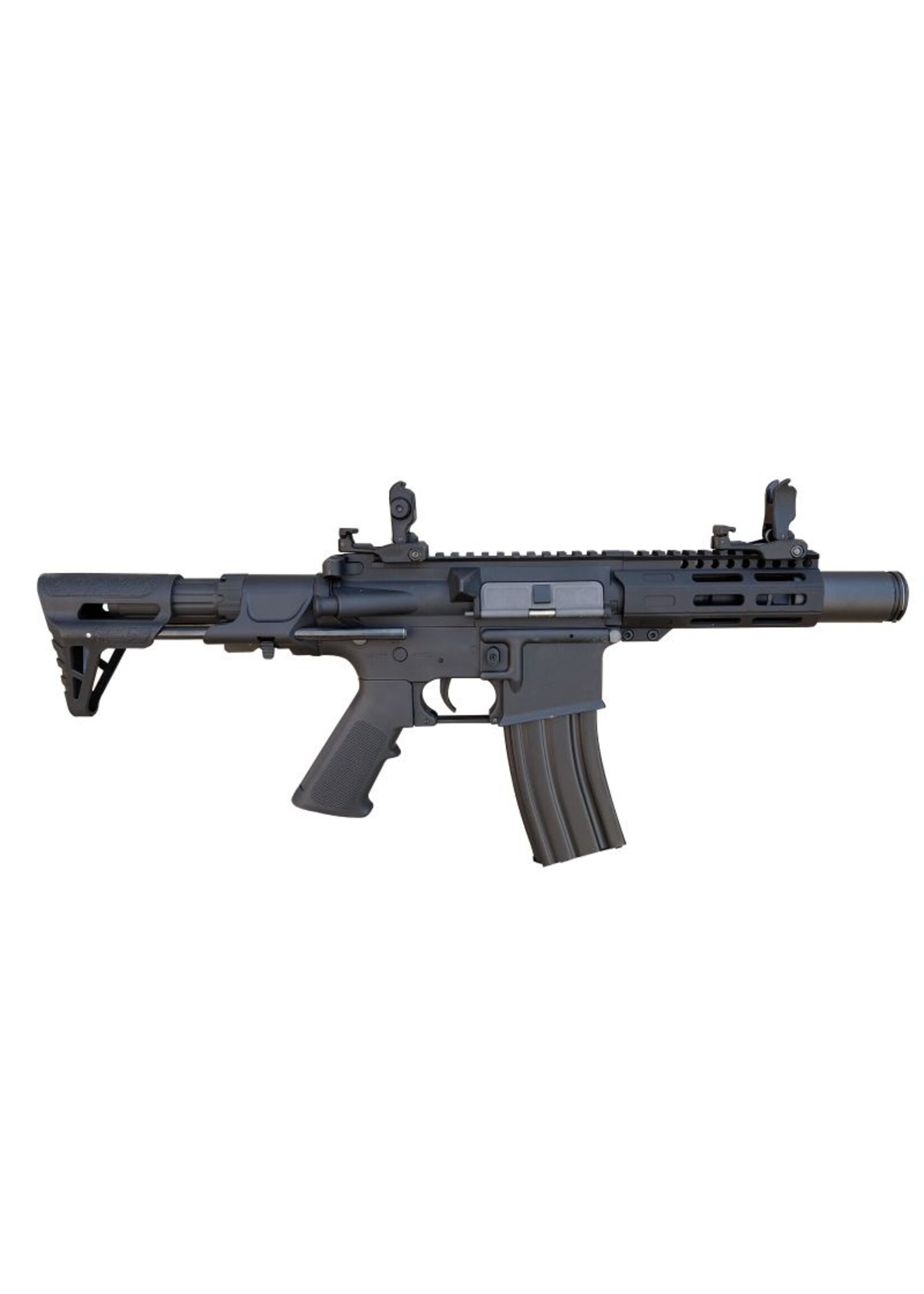 huntsman Huntsman Tactical M4 PDW M-Lok AEG (Polymer Body with Mosfet - HMT17)