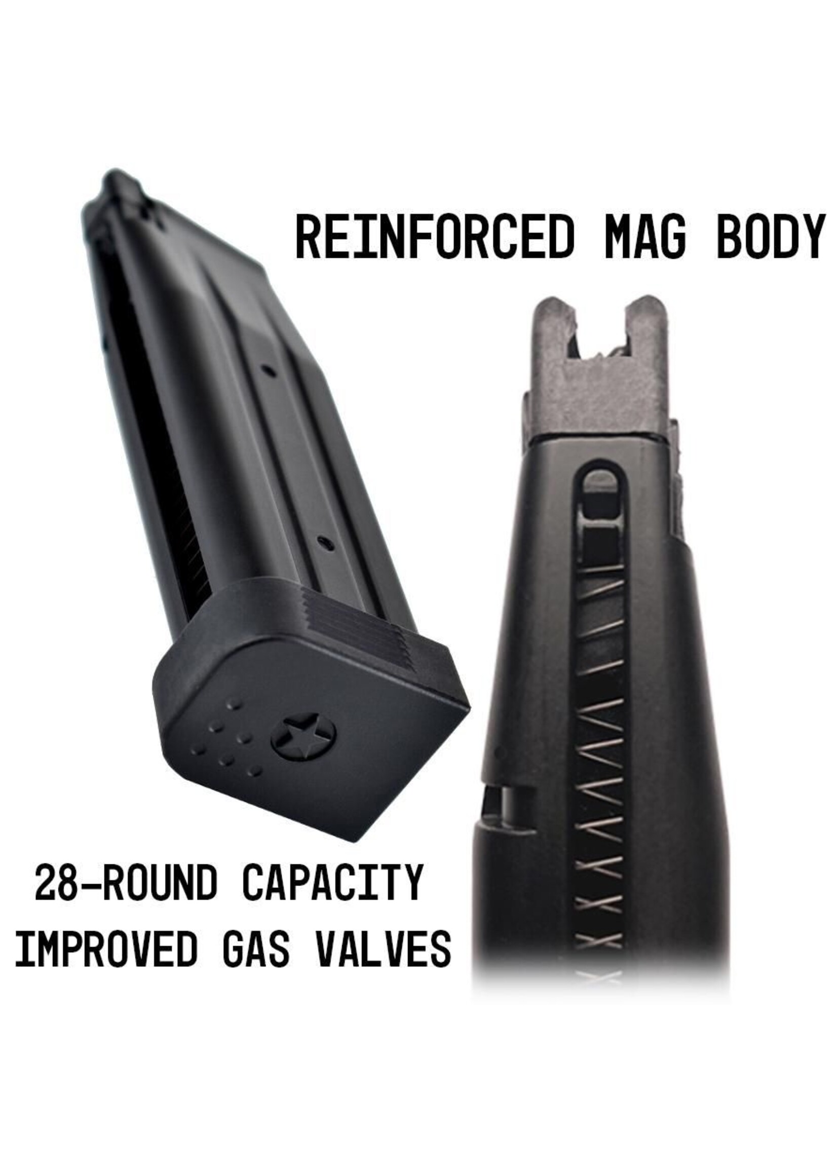 ARMY ARMAMENTS Staccato Licensed C2 COMP SOC 2011 Gas Blowback Airsoft Pistol (by Army - R612-4)