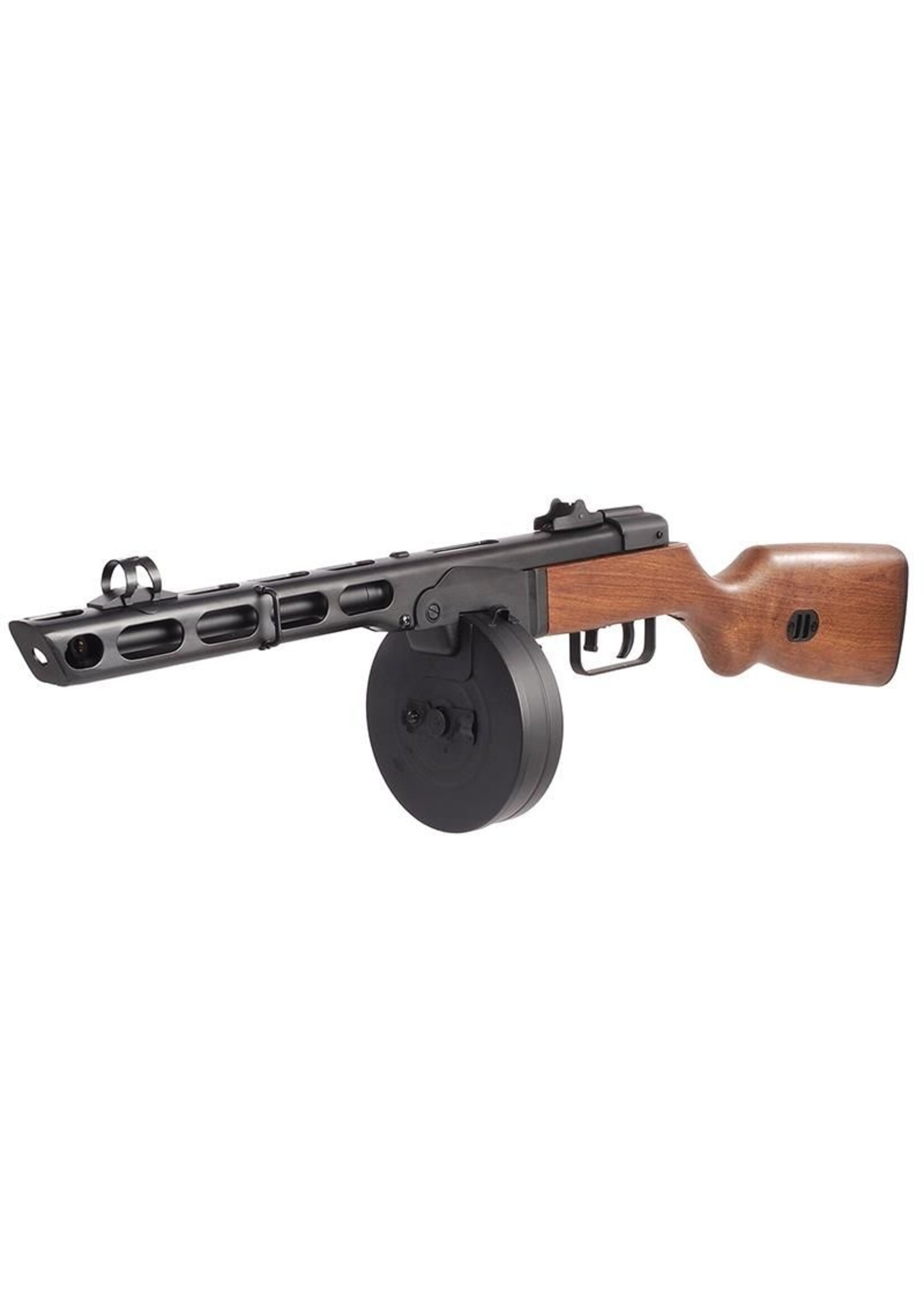 SNOW WOLF Snow Wolf PPSH AEG (Real Wood - SW-09W - Dual Magazine)