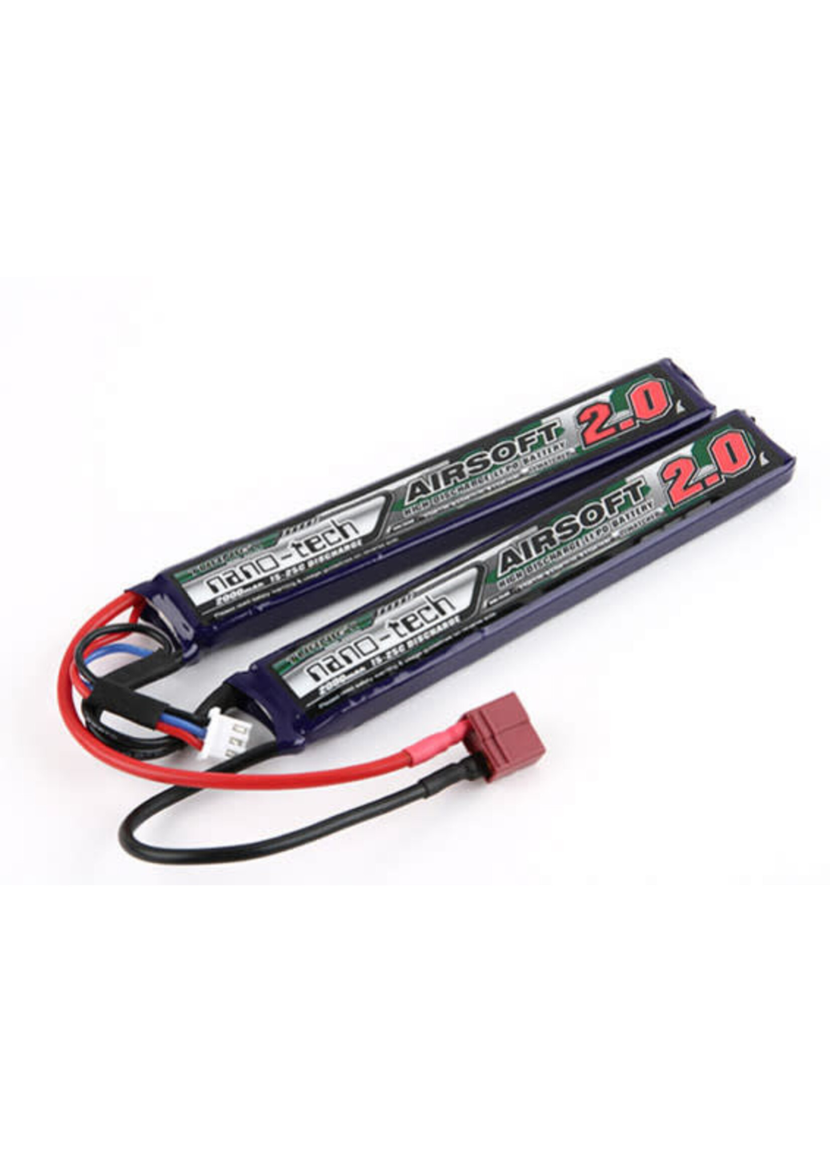 TURNIGY Turnigy nano-tech 2000mAh 2S 15~30C Lipo AIRSOFT Pack (T-Connector)