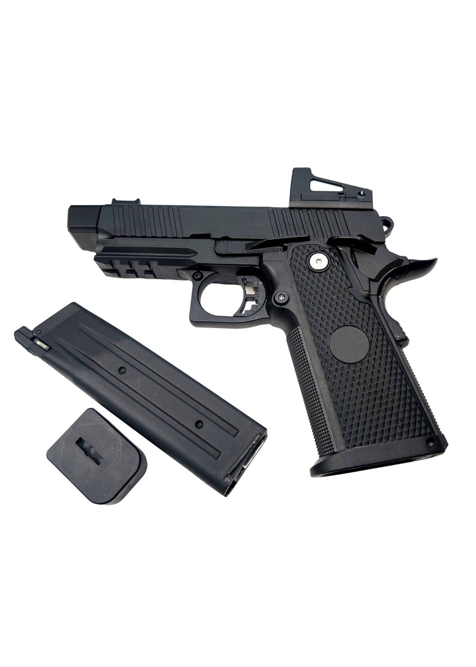 WELL WELL G5.1B Blowback 3.25 Comp Airsoft Co2 Pistol With Sight
