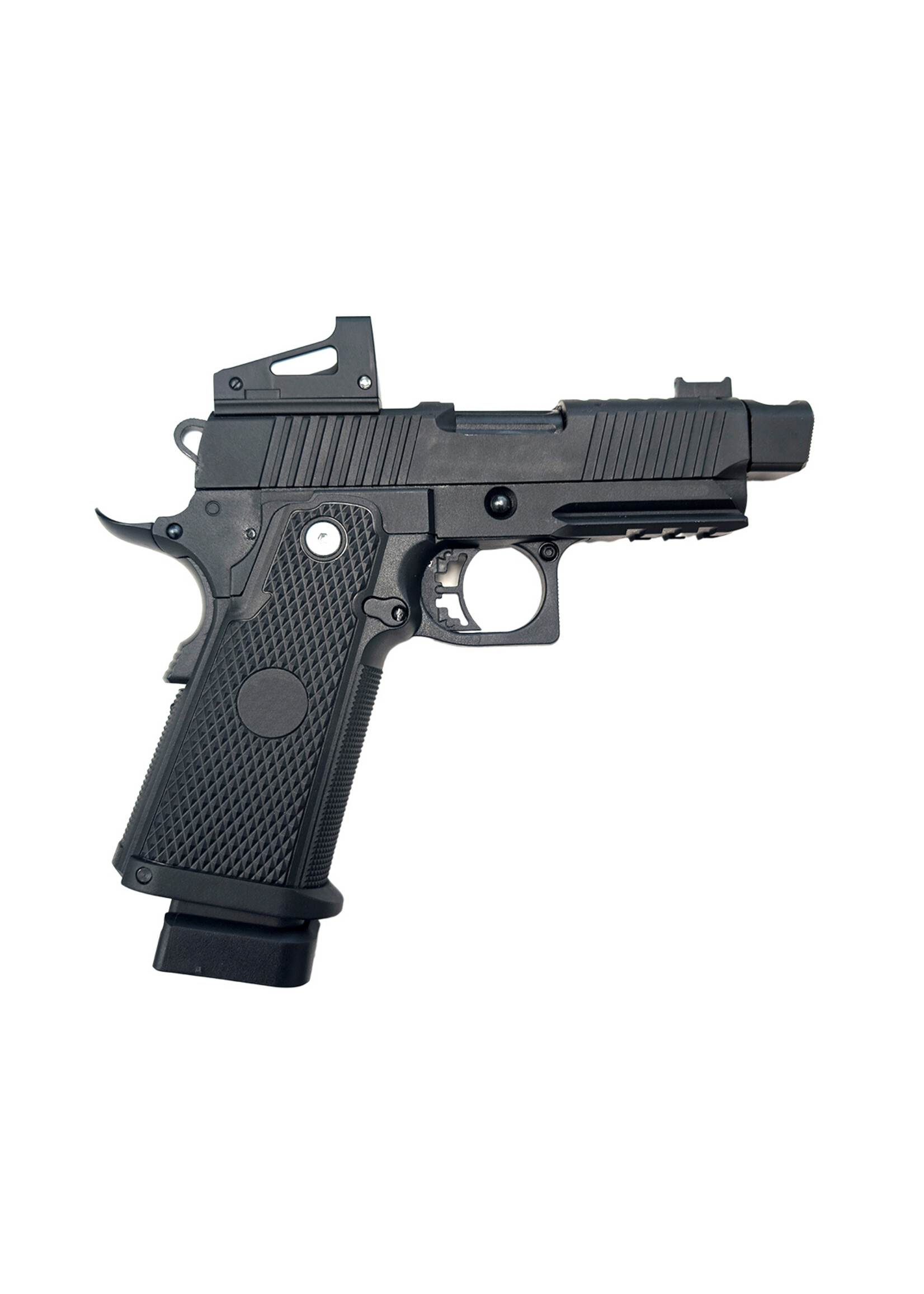 WELL WELL G5.1B Blowback 3.25 Comp Airsoft Co2 Pistol With Sight