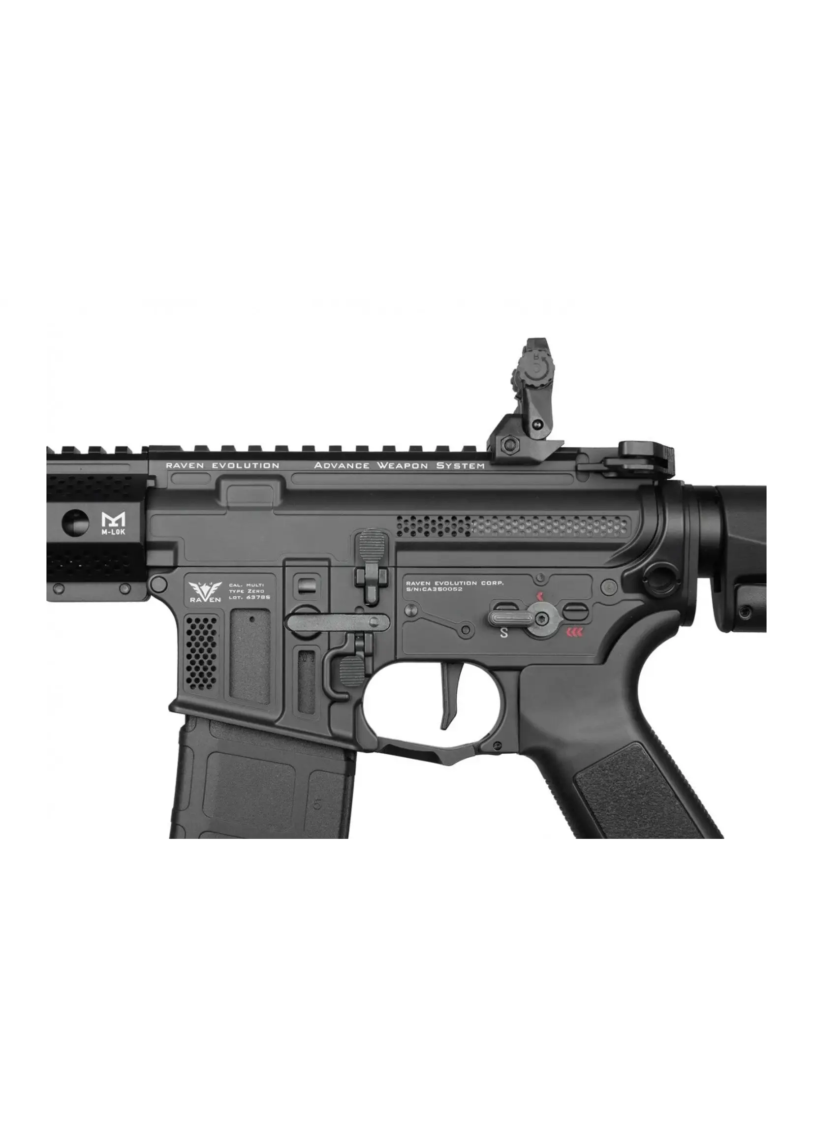 RAVEN EVOLUTION Raven Evolution Elite Type Zero Carbine AEG - Black