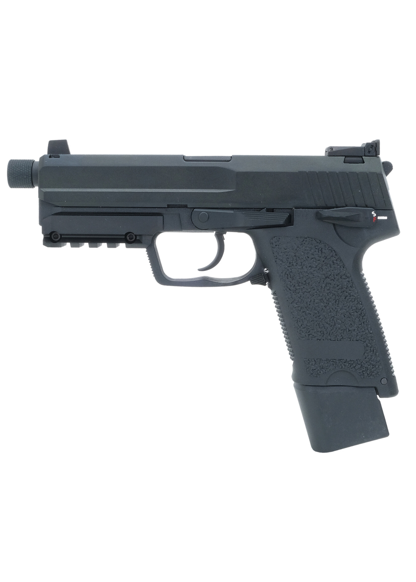 SRC SR-SP.45 USP TACTICAL CO2 AIRSOFT PISTOL WITH THREADED BARREL