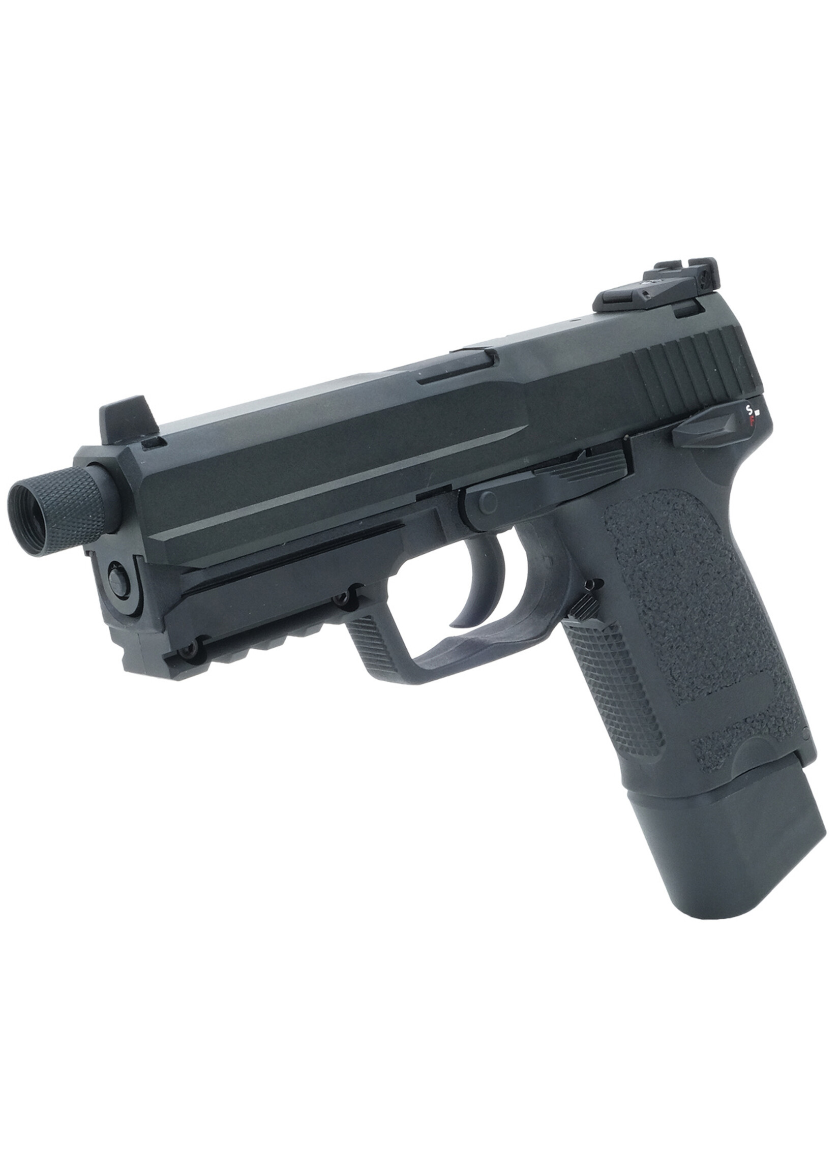 SRC SR-SP.45 USP TACTICAL CO2 AIRSOFT PISTOL WITH THREADED BARREL