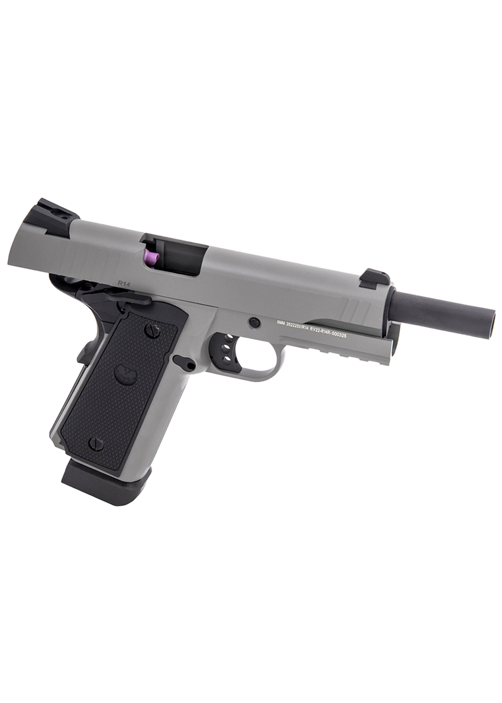 raven RAVEN R14-R GBB Pistol (Grey)