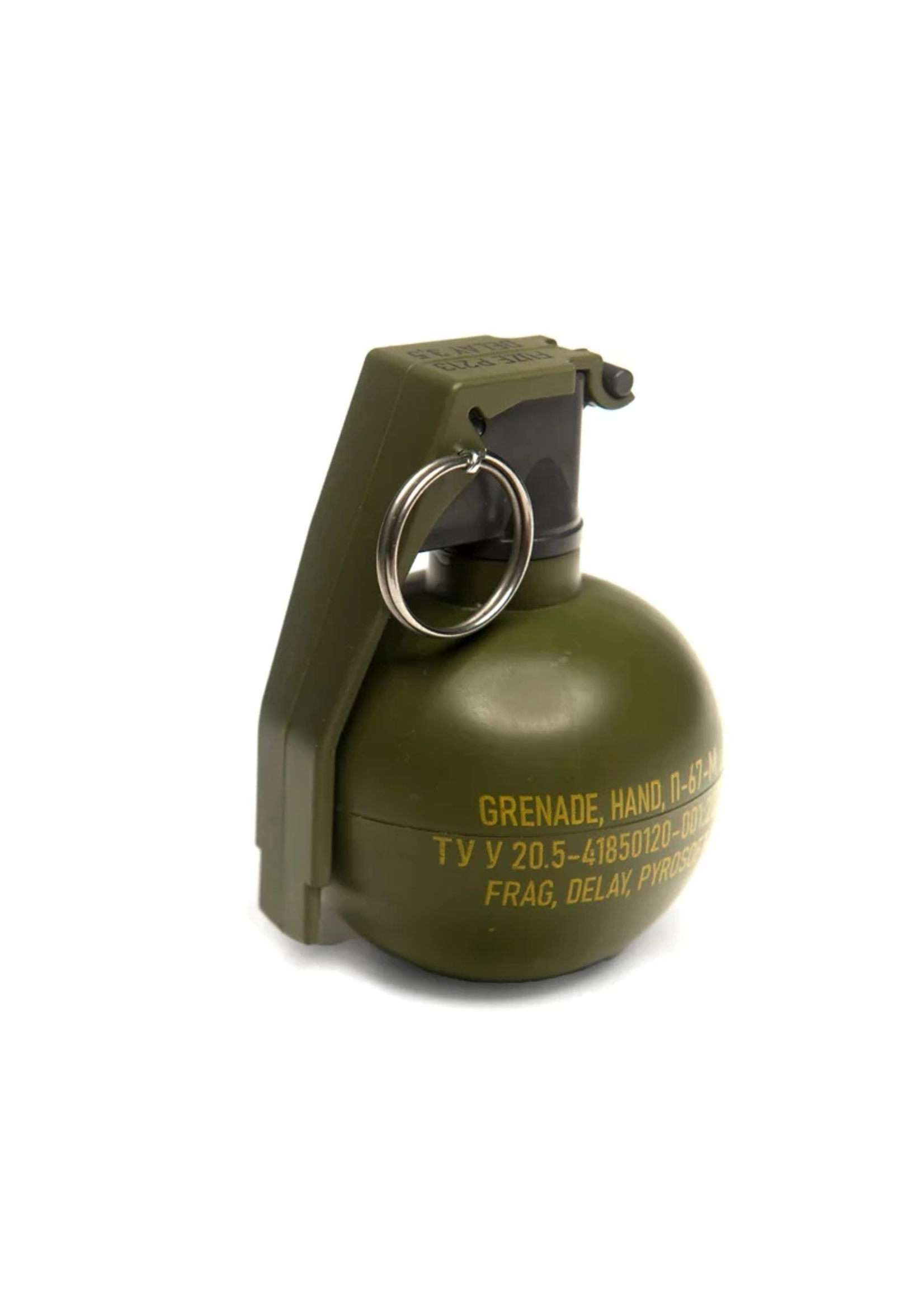 PYROSOFT Pyrosoft Airsoft Hand Grenade P-67-M Nato (Chalk - Pack of 10)