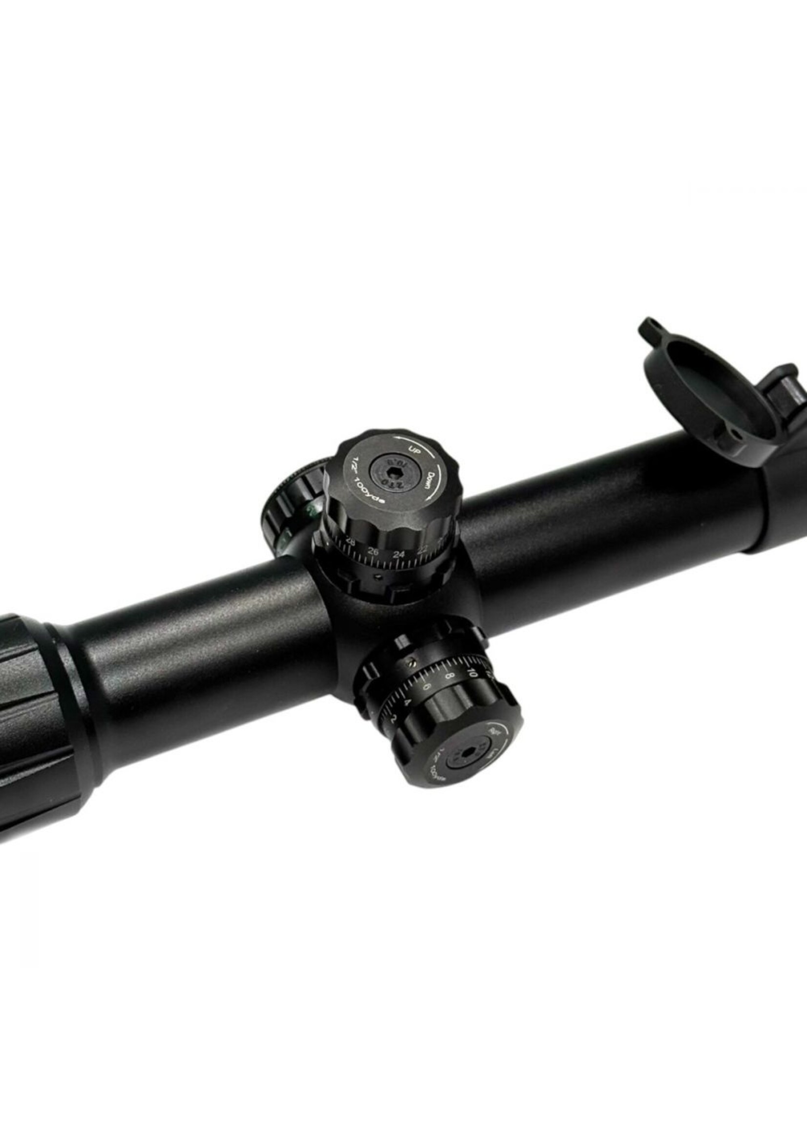 ACM Double Bell - 1.5-6X24E illuminated Red/Green Rifle Scope