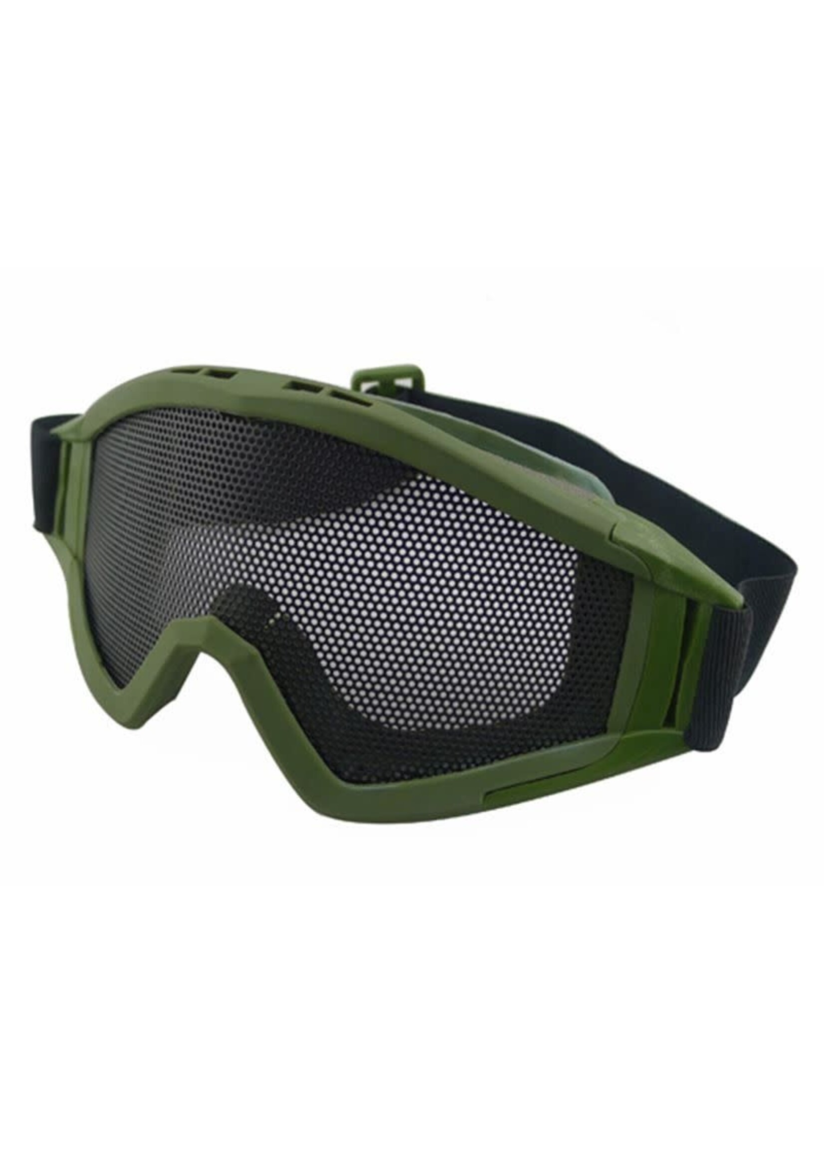 BATTLEAXE Big Foot Zero Steel Mesh Goggles (Big) (Round Orifice) (OD)