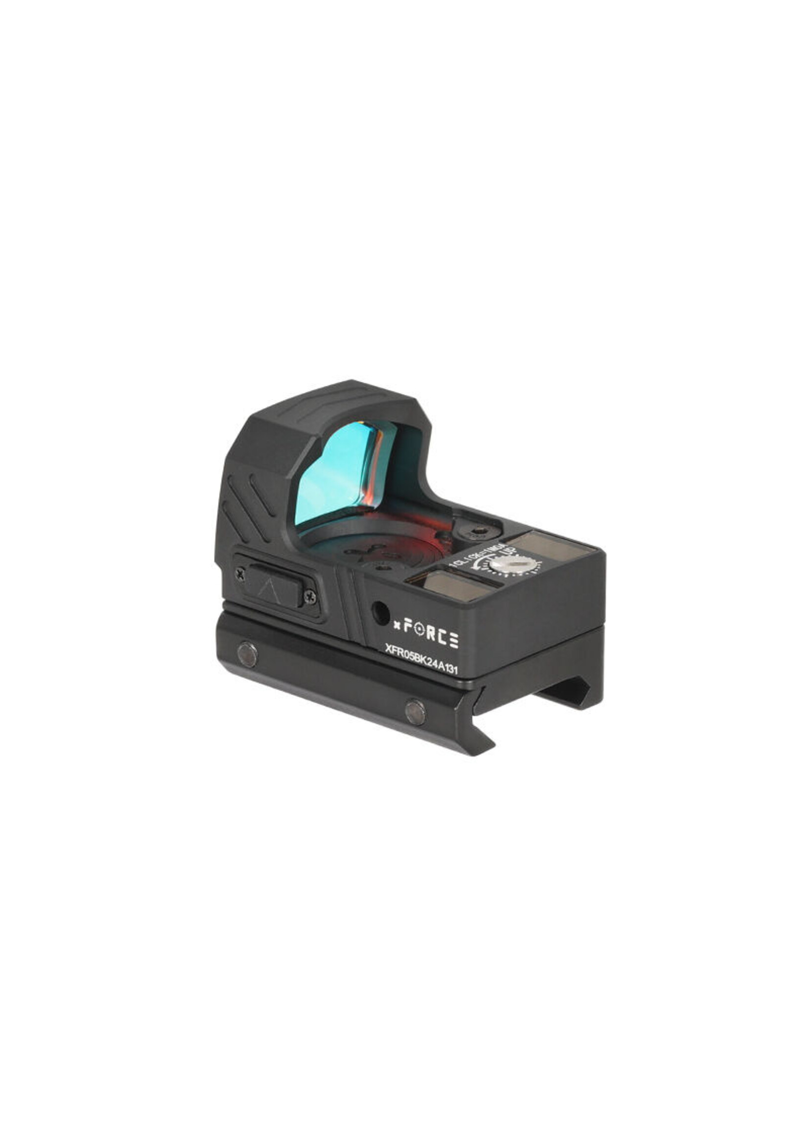 jj airsoft JJ Airsoft XR5 Solar Powered Mini Red Dot Sight (Black)