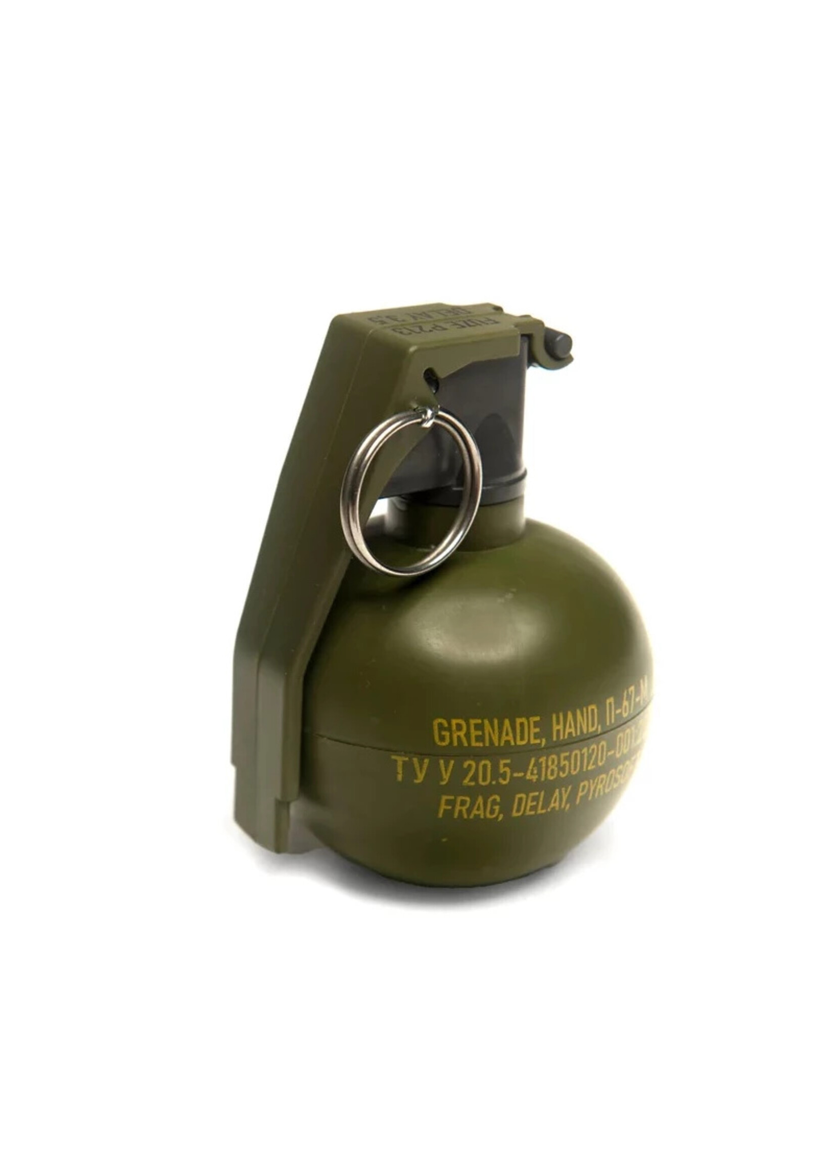 PYROSOFT Pyrosoft Airsoft Hand Grenade P-67-M Nato (Chalk - Pack of 10)