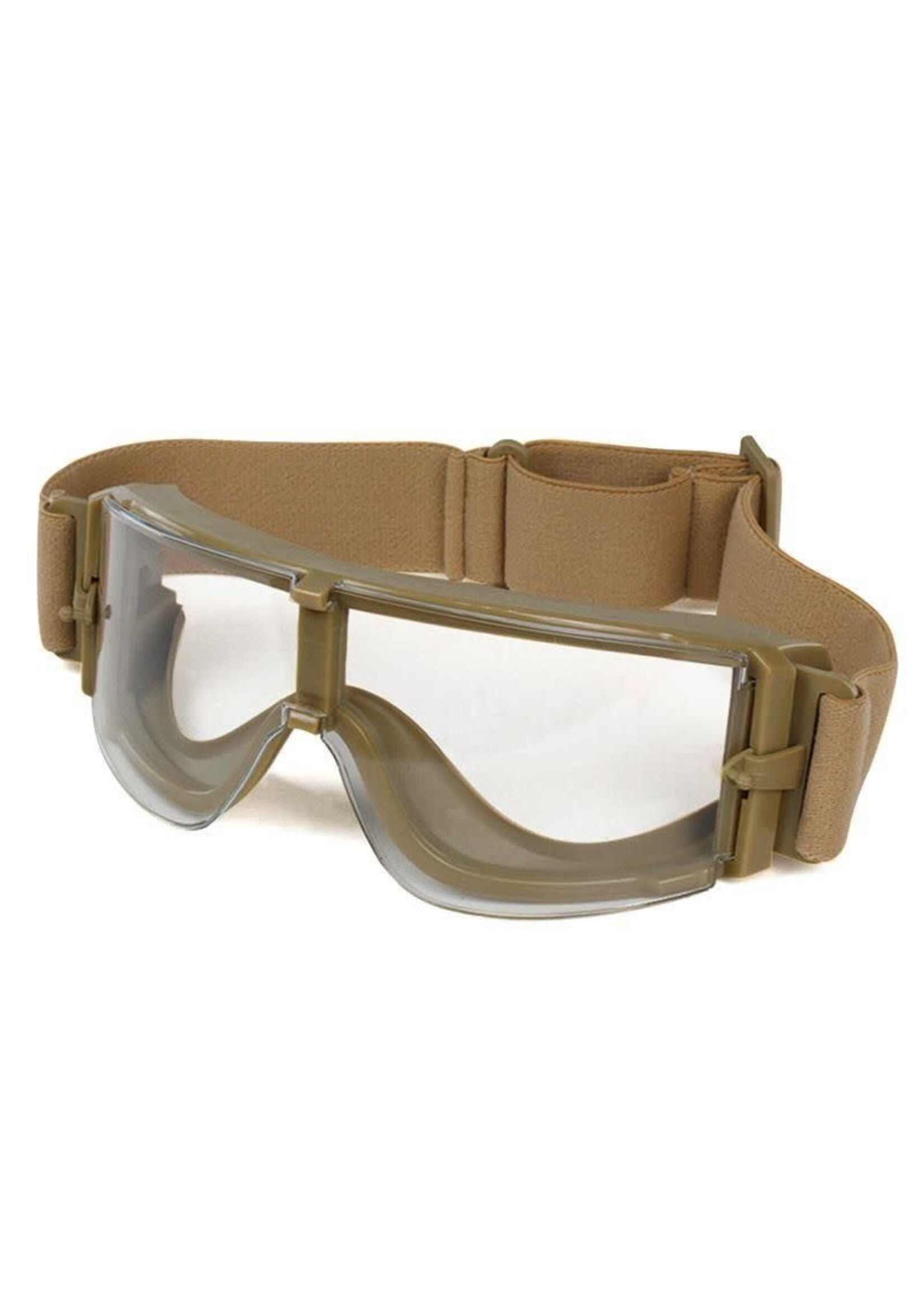 BIG FOOT Big Foot X800 Goggle (Tan Color - Clear Lens)