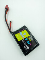 REBEL Rebel Battery - 1500mAh LiPo 7.4V 20C stick (PEQ/AN-15) Deans