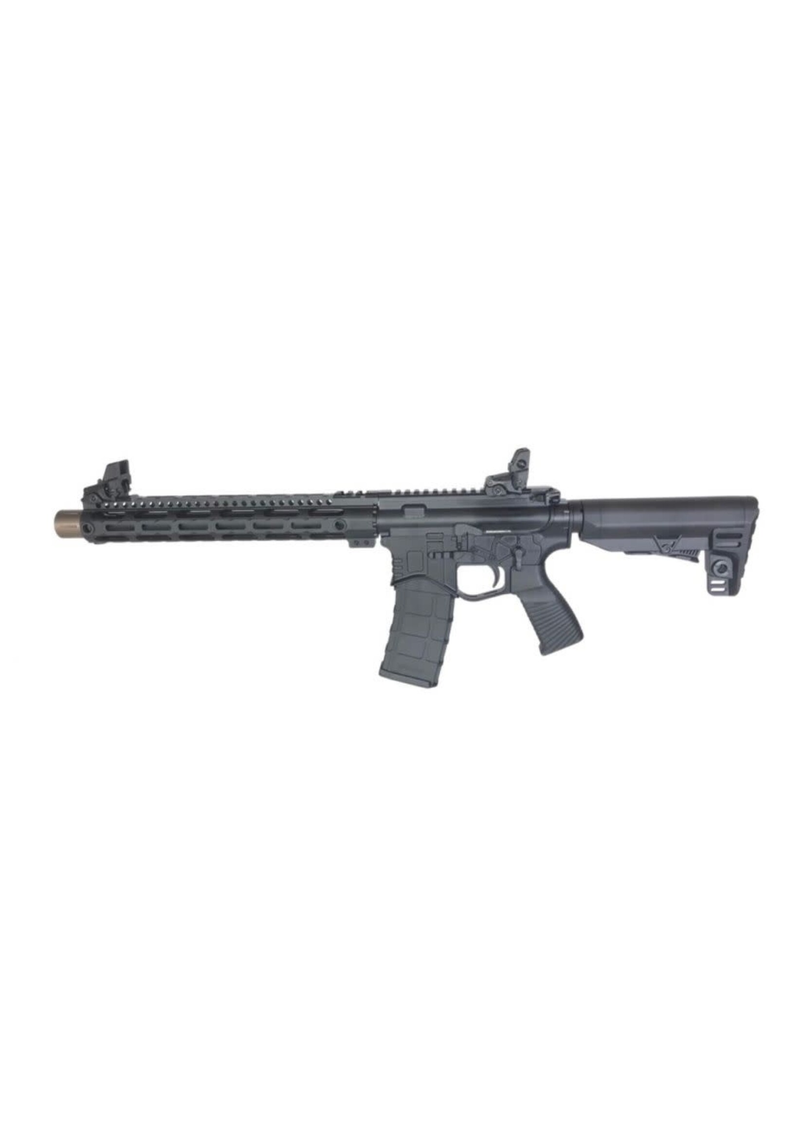 GOLDEN EAGLE Golden Eagle 12.5" M4 Gas Blowback Rifle (Full Metal - MC6589M - Black)