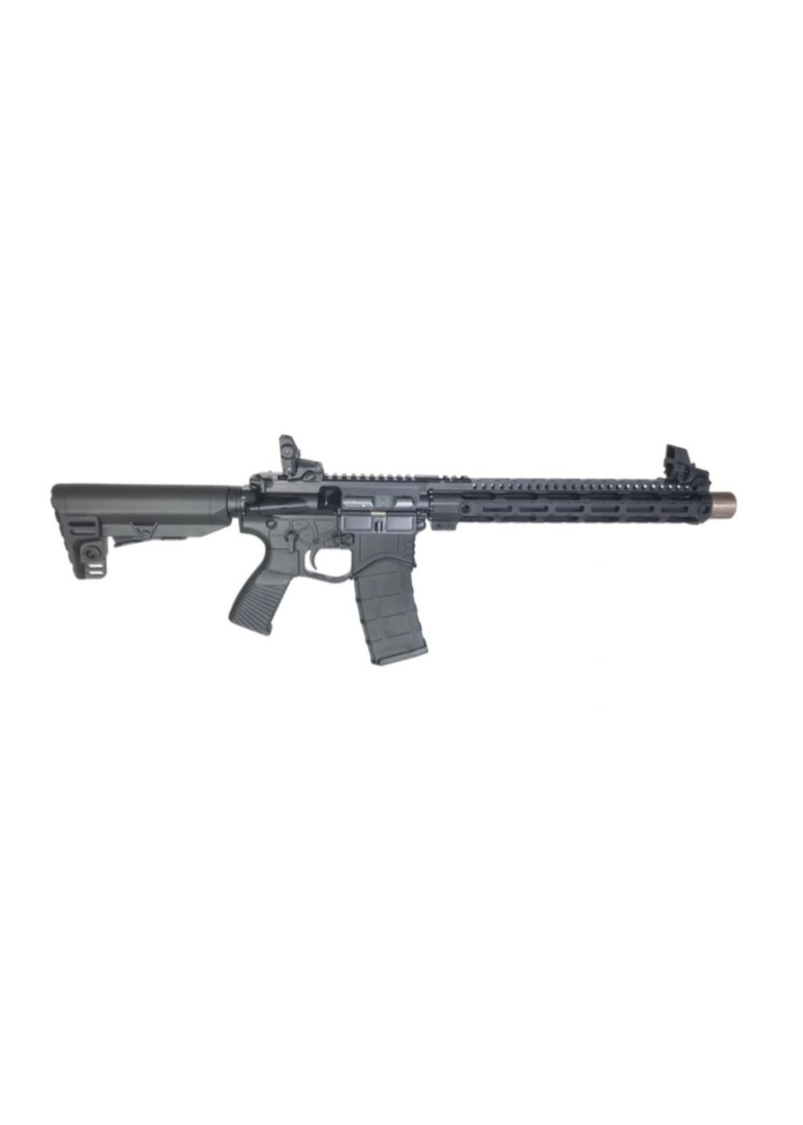 GOLDEN EAGLE Golden Eagle 12.5" M4 Gas Blowback Rifle (Full Metal - MC6589M - Black)