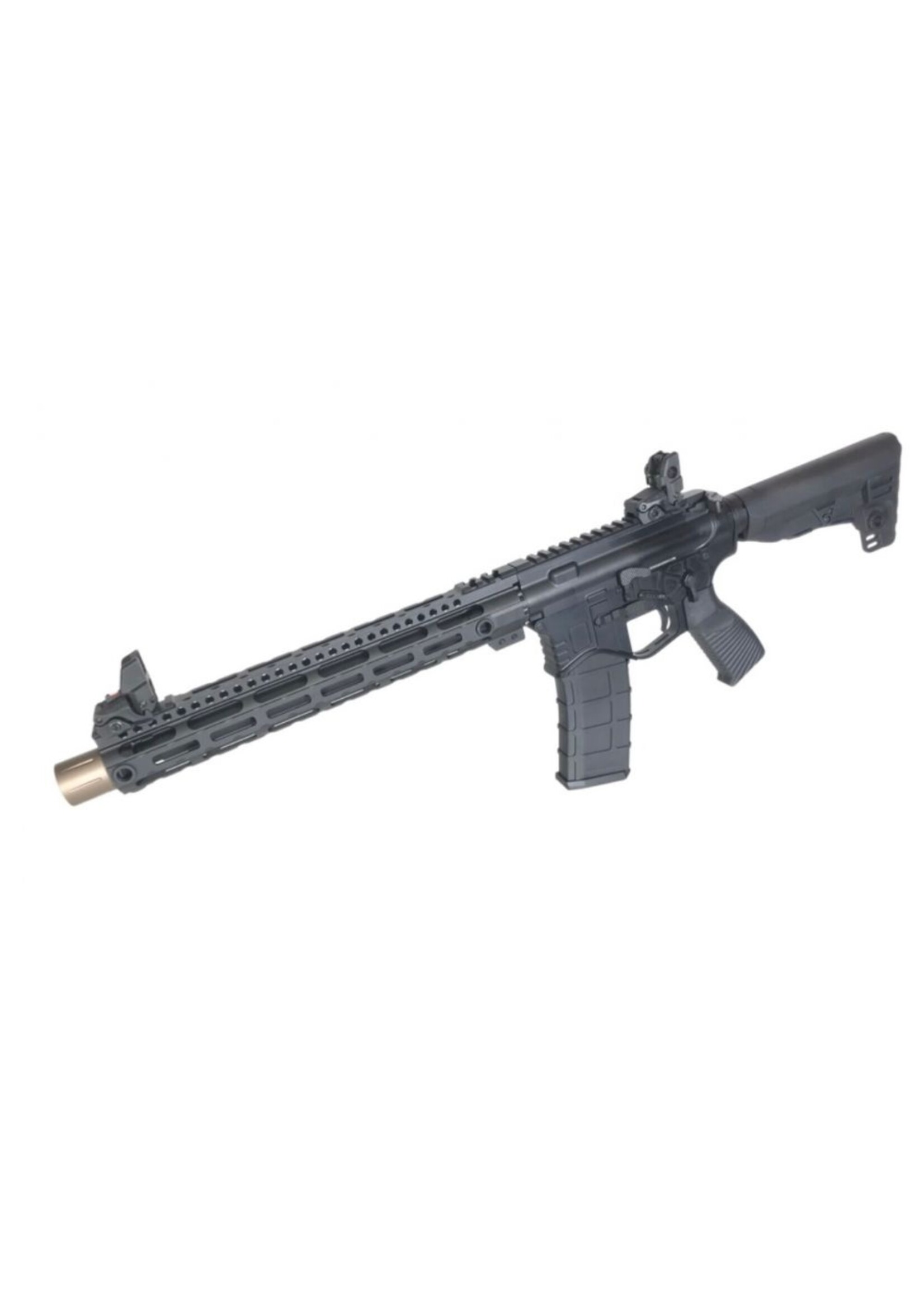 GOLDEN EAGLE Golden Eagle 12.5" M4 Gas Blowback Rifle (Full Metal - MC6589M - Black)