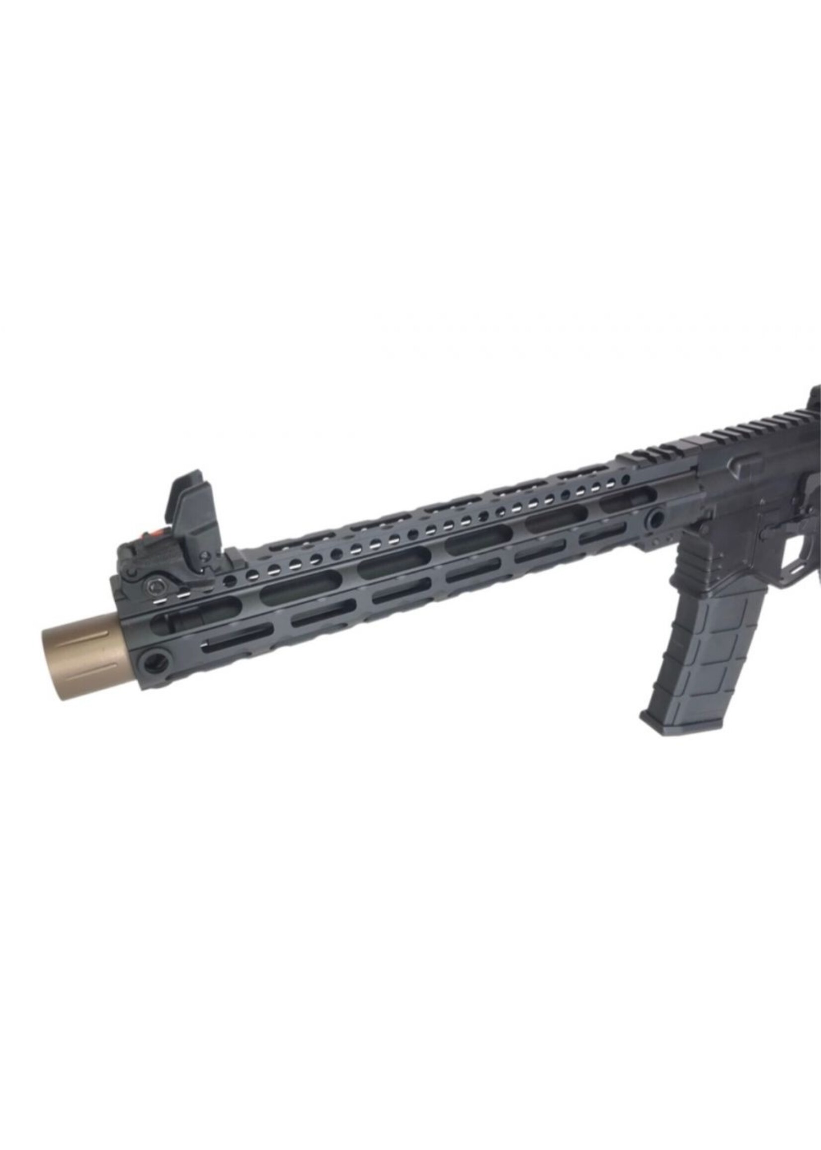 GOLDEN EAGLE Golden Eagle 12.5" M4 Gas Blowback Rifle (Full Metal - MC6589M - Black)