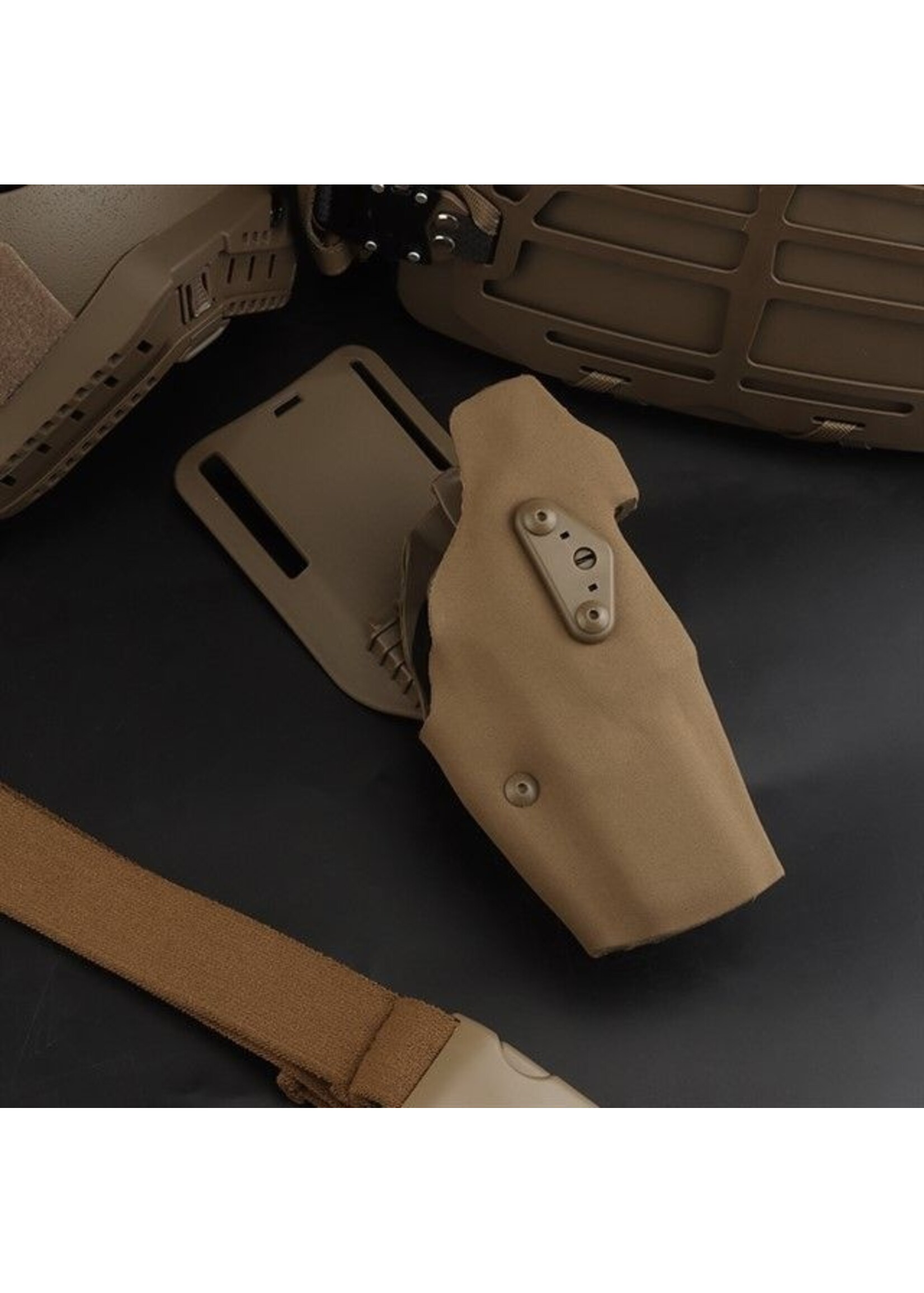 wosport WoSport 17 Series Quick Release Holster with QLS Kit and Belt (Tan)