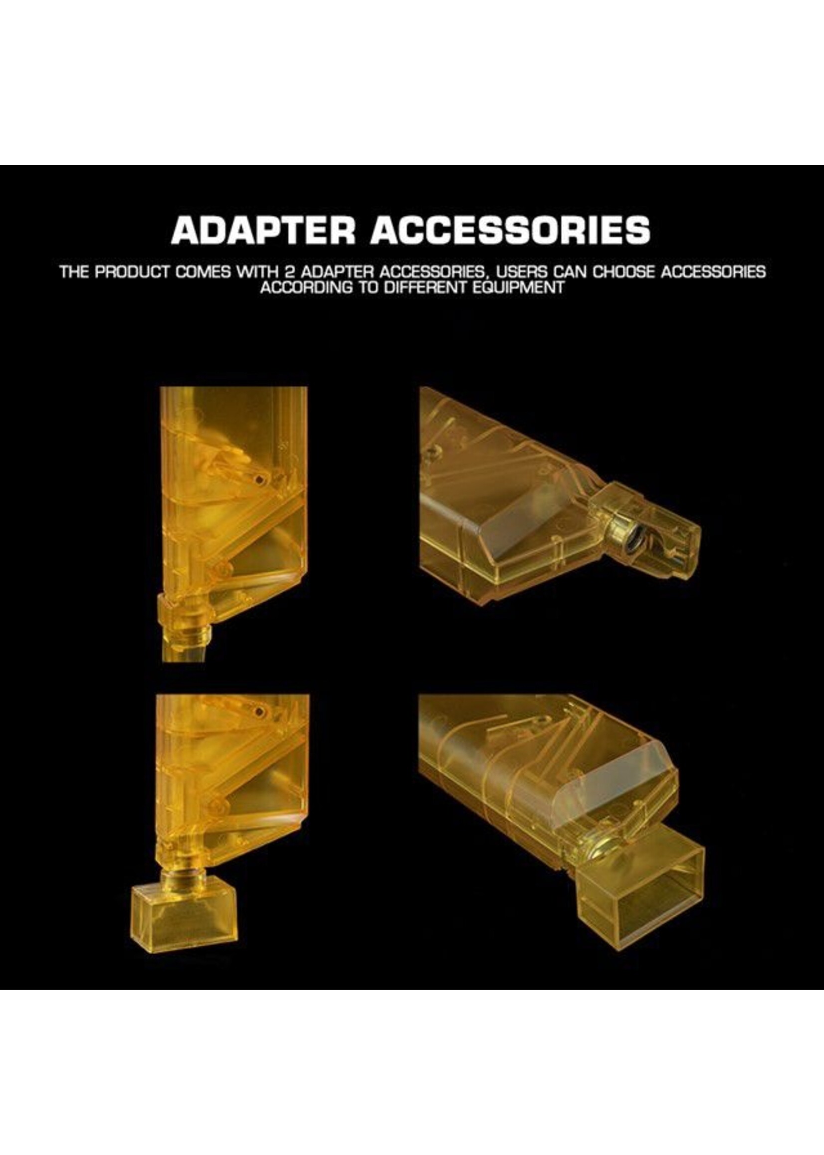 BIG FOOT Big Foot - 6mm Speedloader - 300 Rounds (Clear)