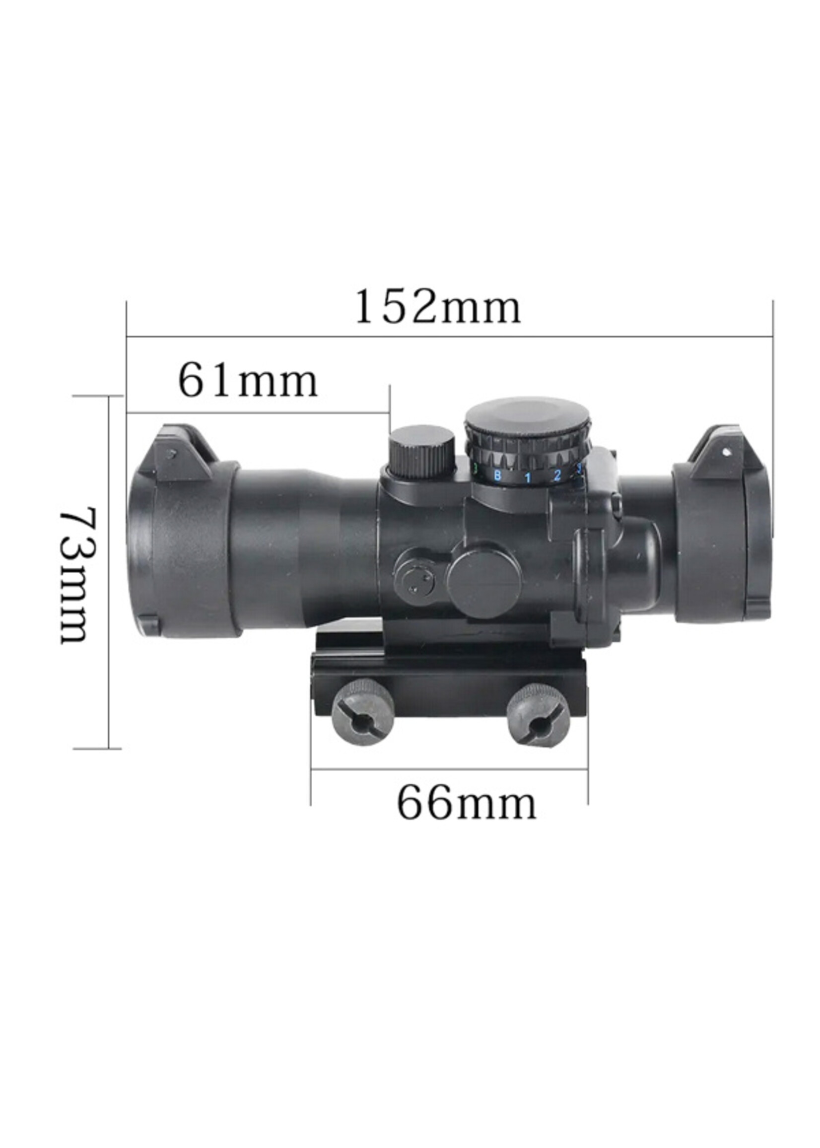 TRIMEX 3.5X30 Tactical Compact Scope