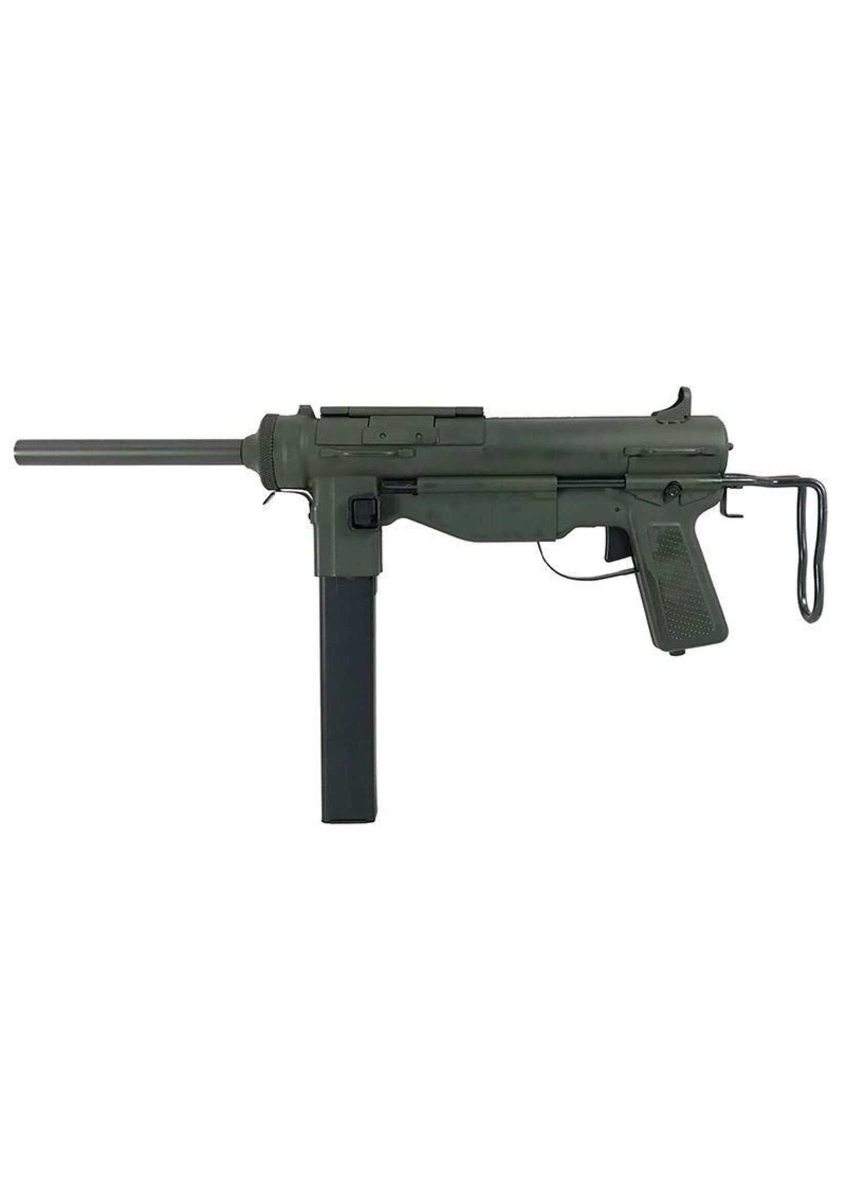 SNOW WOLF Snow Wolf M3A1 Grease SMG (Grey / Green - SW-06-01)