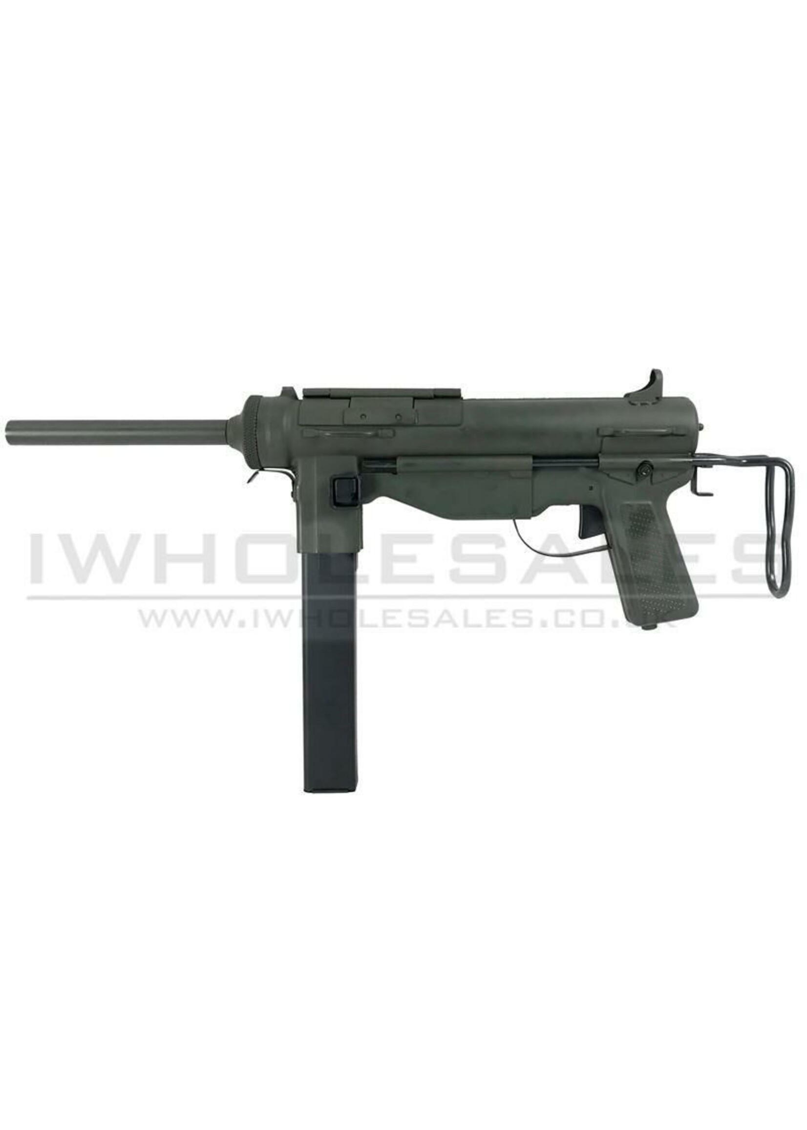 SNOW WOLF Snow Wolf M3A1 Grease SMG (Grey / Green - SW-06-01)