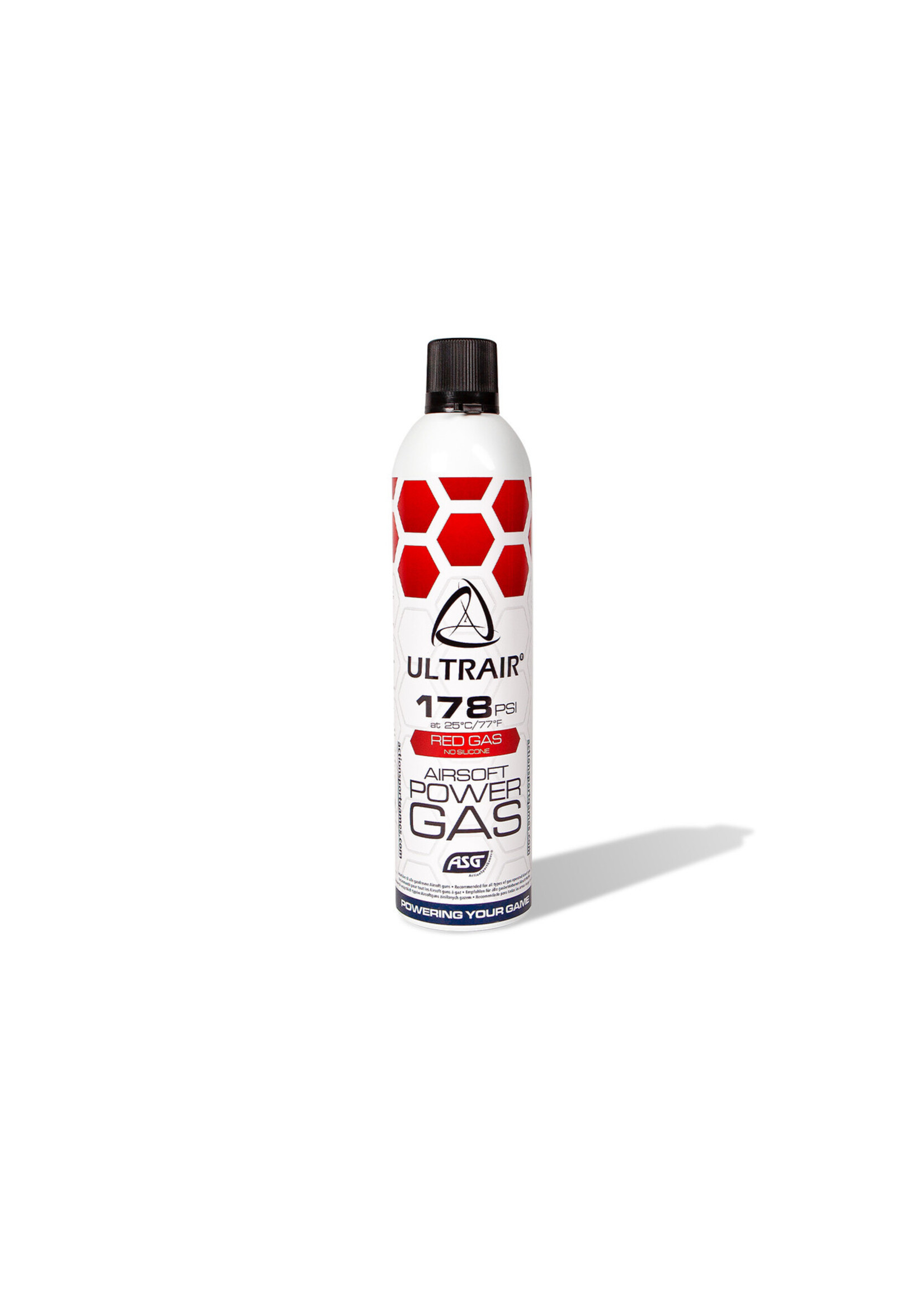 ASG ASG ULTRAIR High Power Airsoft Gas without Silicone 570 ml 178Psi (Red)