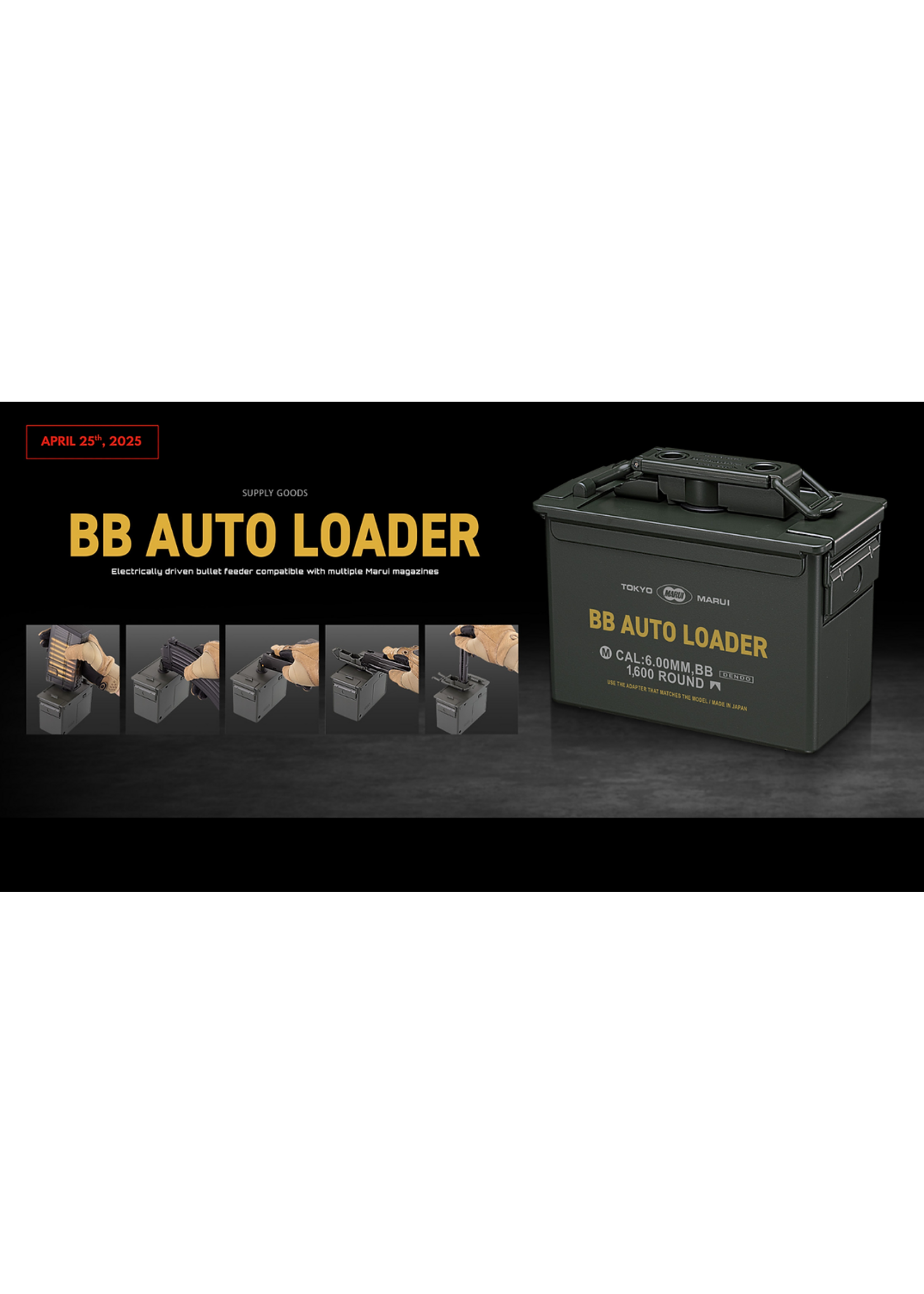 TOYKO MARUI Tokyo Marui 1600 BB Auto Loader (Up to 0.28g BBs)