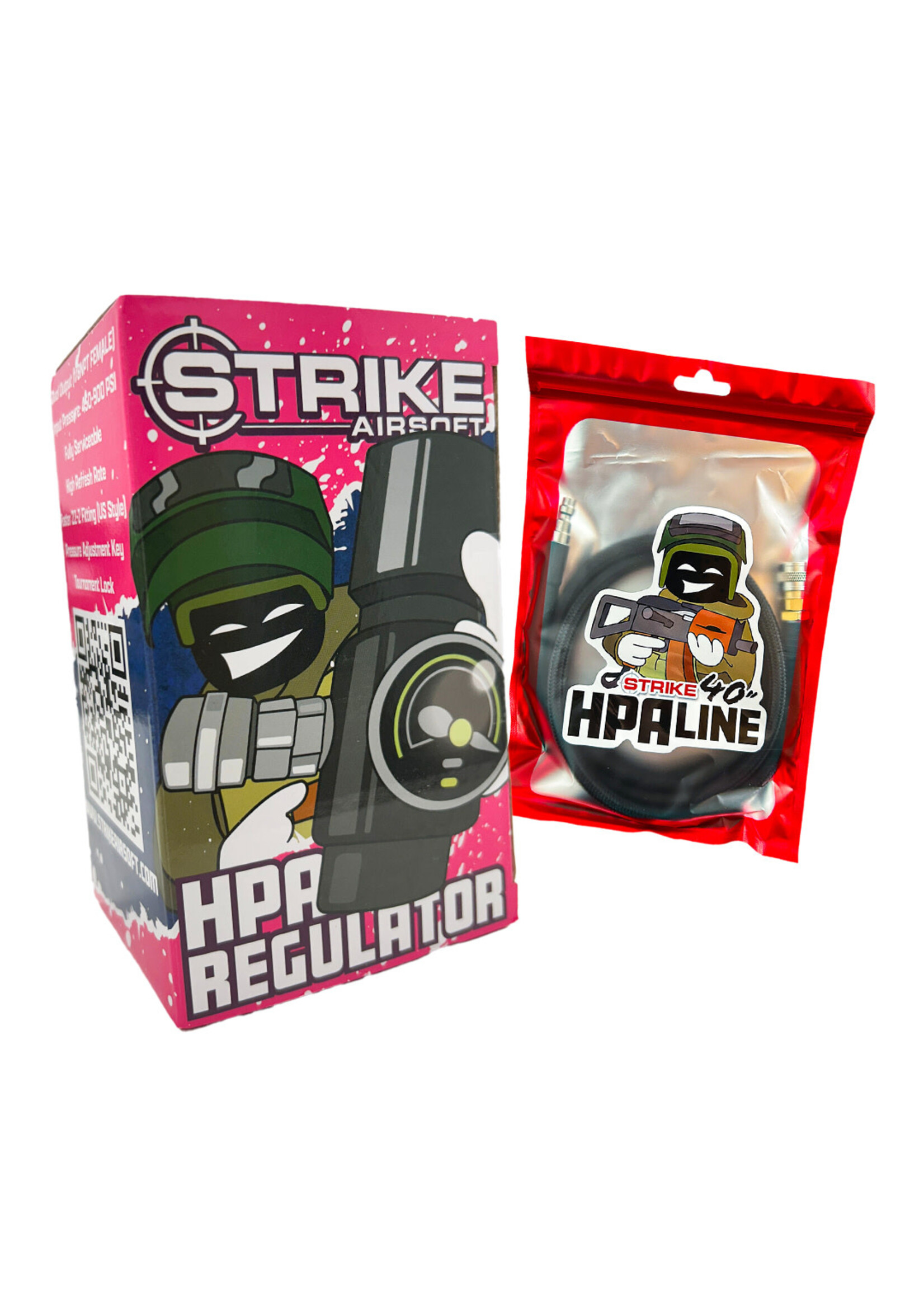 STRIKE AIRSOFT Strike Regulator and Line Bundle Deal WITH 48 CL BOTTLE
