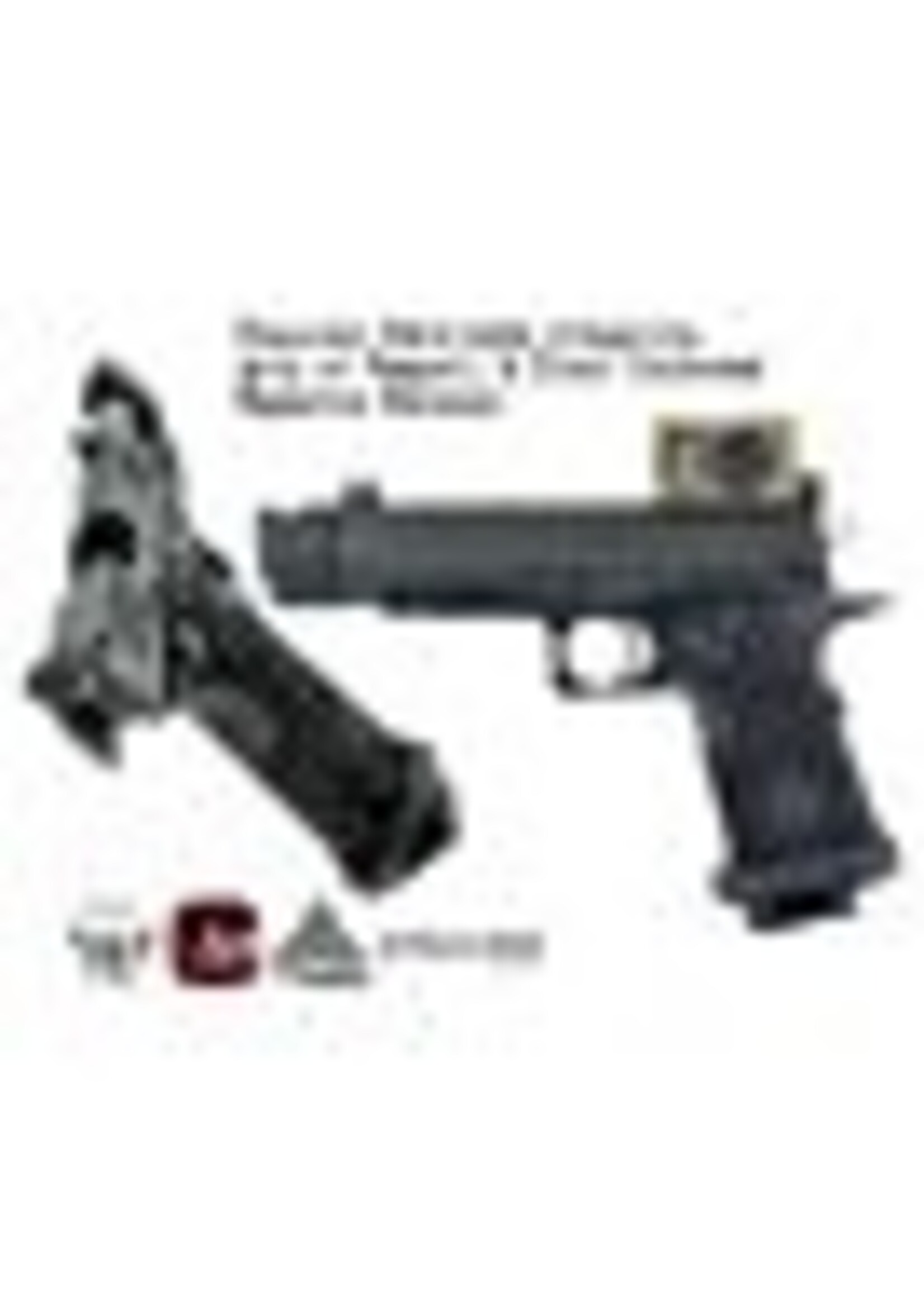 staccato Staccato Licensed P New Version with Comp Gas Blowback Airsoft Pistol (R611-2A)