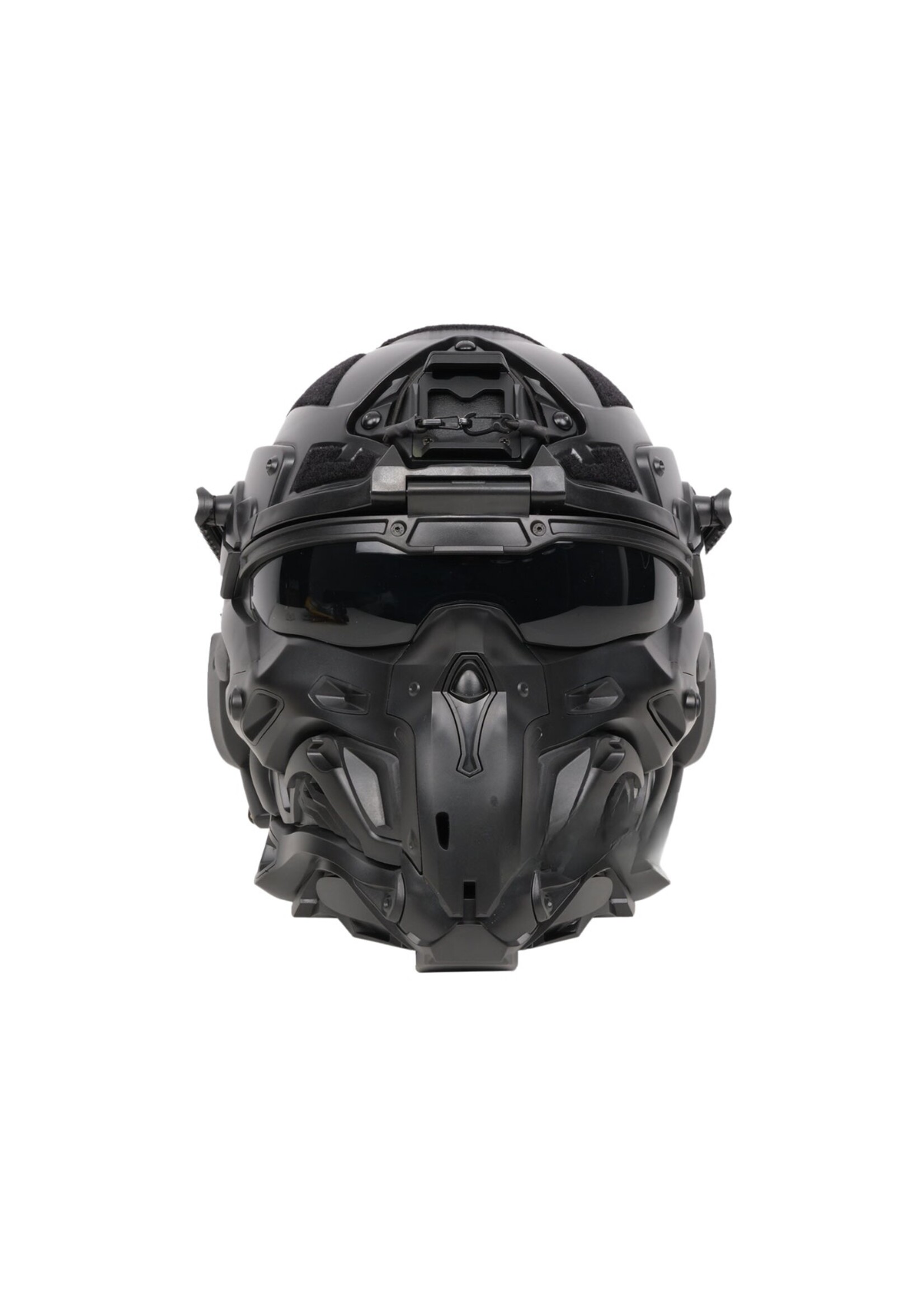 wosport HL98-BK Airsoft Tactical Helmet with Built-In communication and cooling system