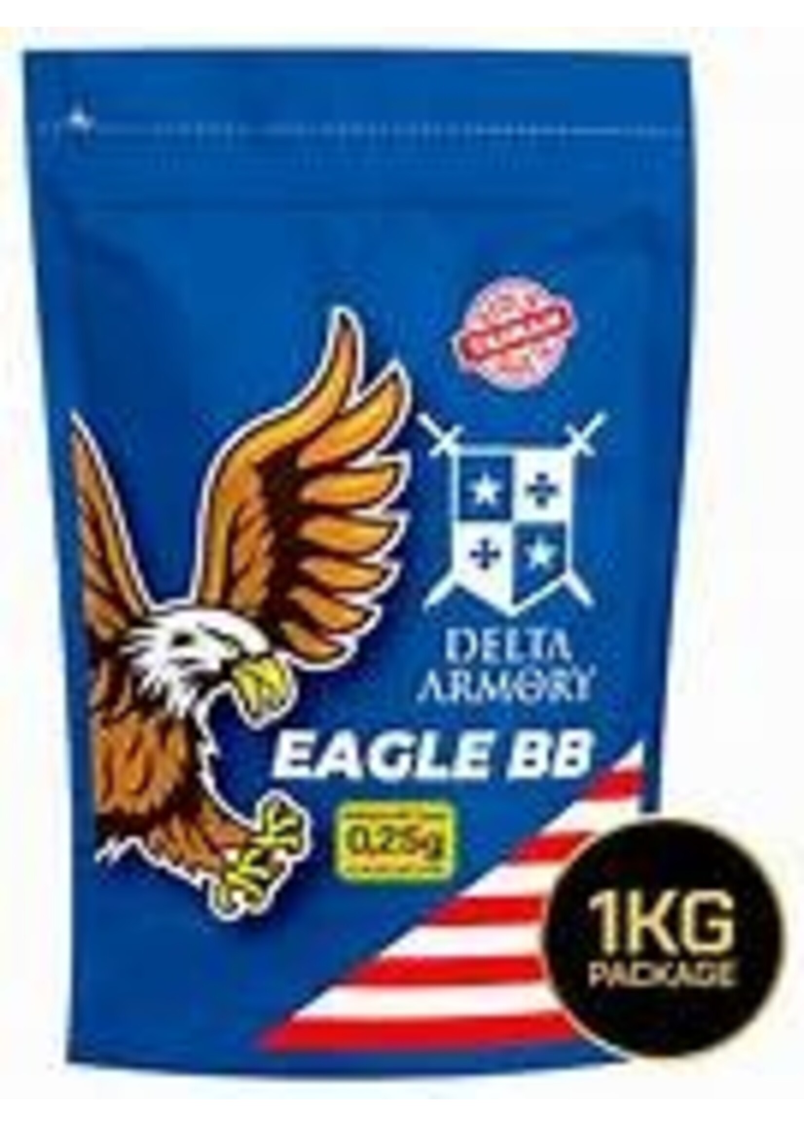 DELTA ARMOURIES Delta Armory 0.25g EAGLE BBs; 1KG Bag