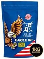 DELTA ARMOURIES Delta Armory 0.32g BIO EAGLE BBs; 1KG Bag