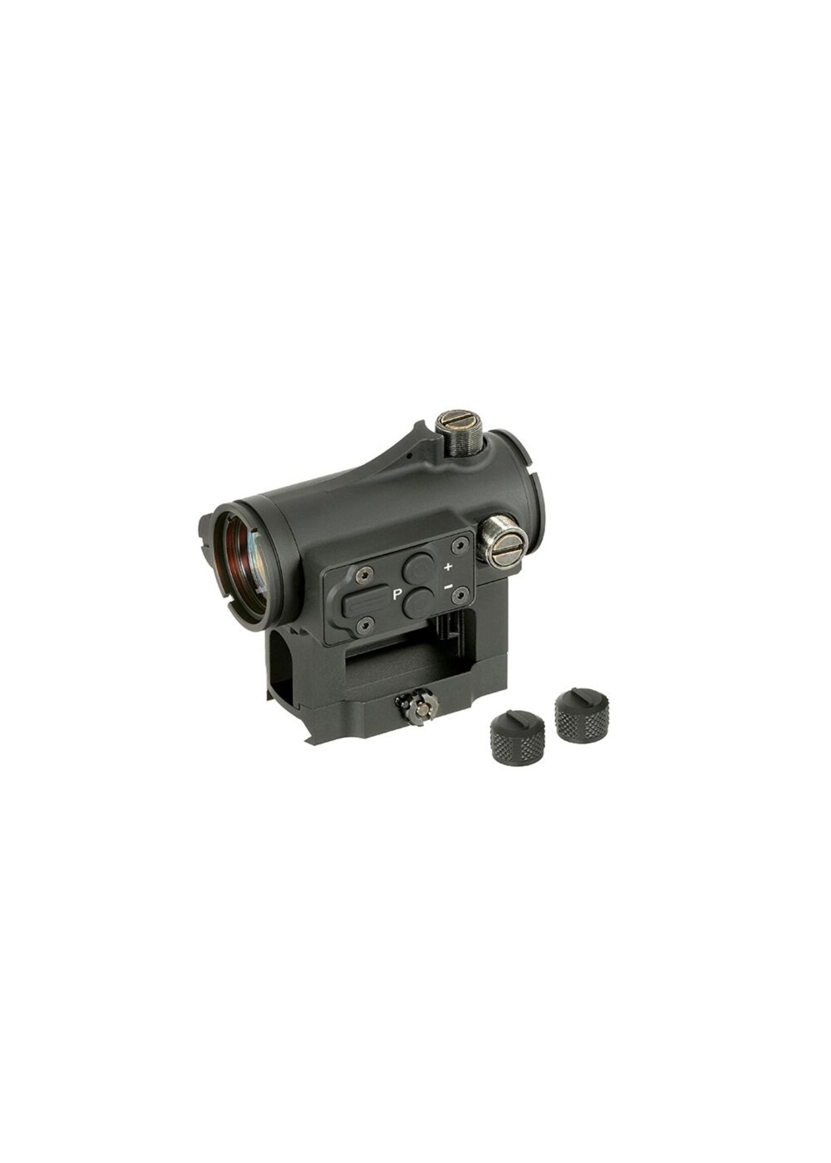 jjairsoft JJ Airsoft ZV-1 Collimator Replica with Low and High Mount (Black)