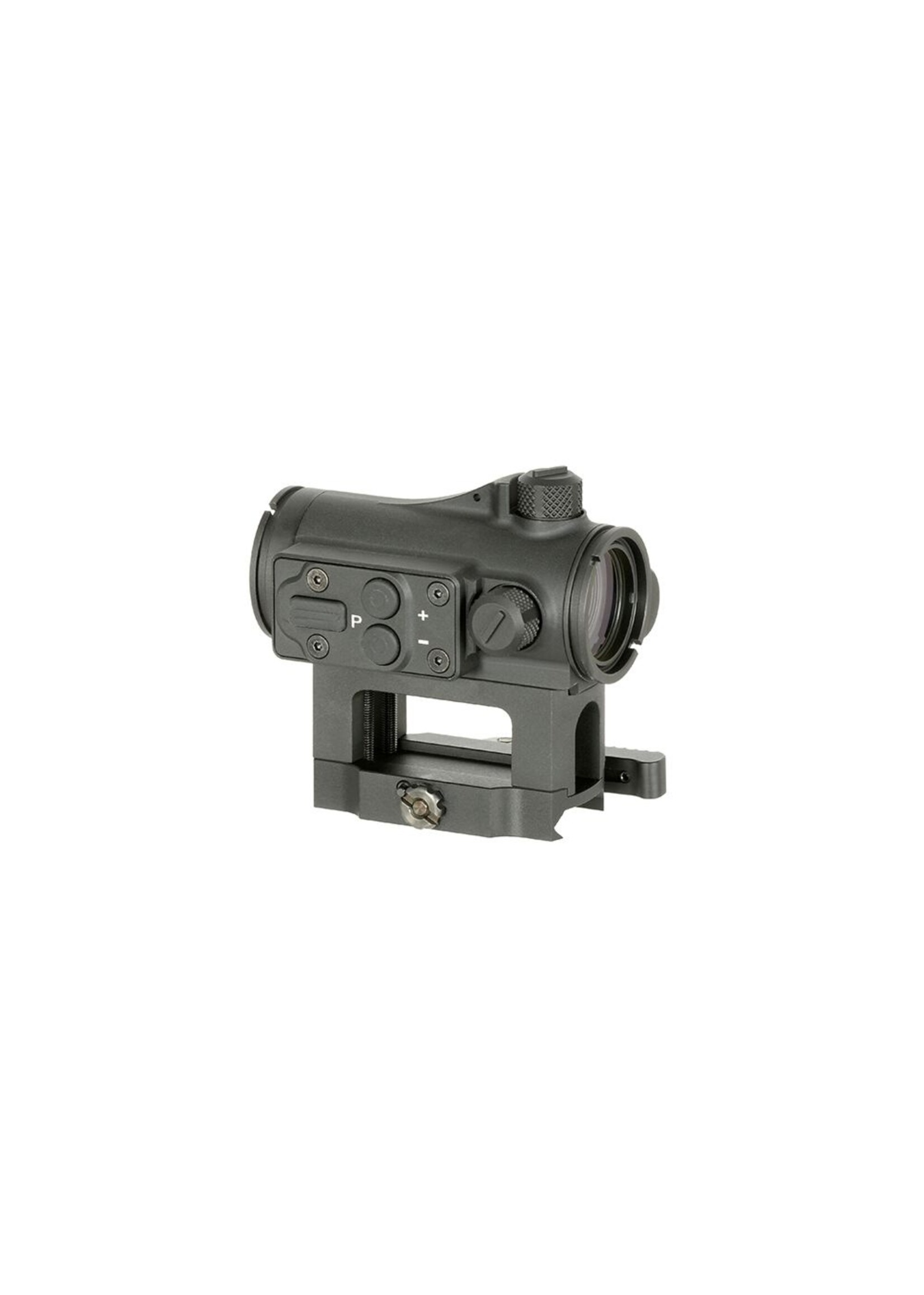 jjairsoft JJ Airsoft ZV-1 Collimator Replica with Low and High Mount (Black)