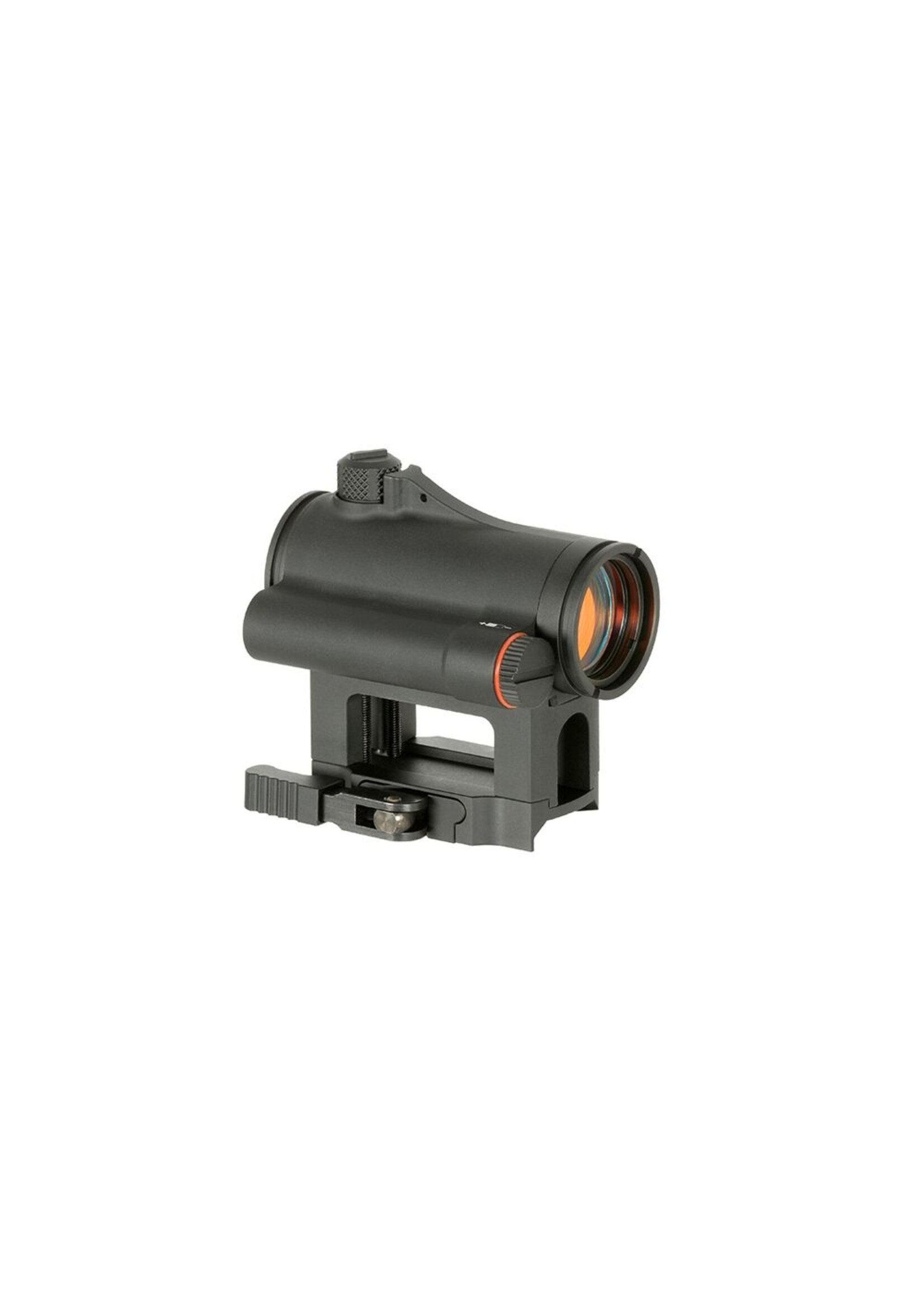 jjairsoft JJ Airsoft ZV-1 Collimator Replica with Low and High Mount (Black)