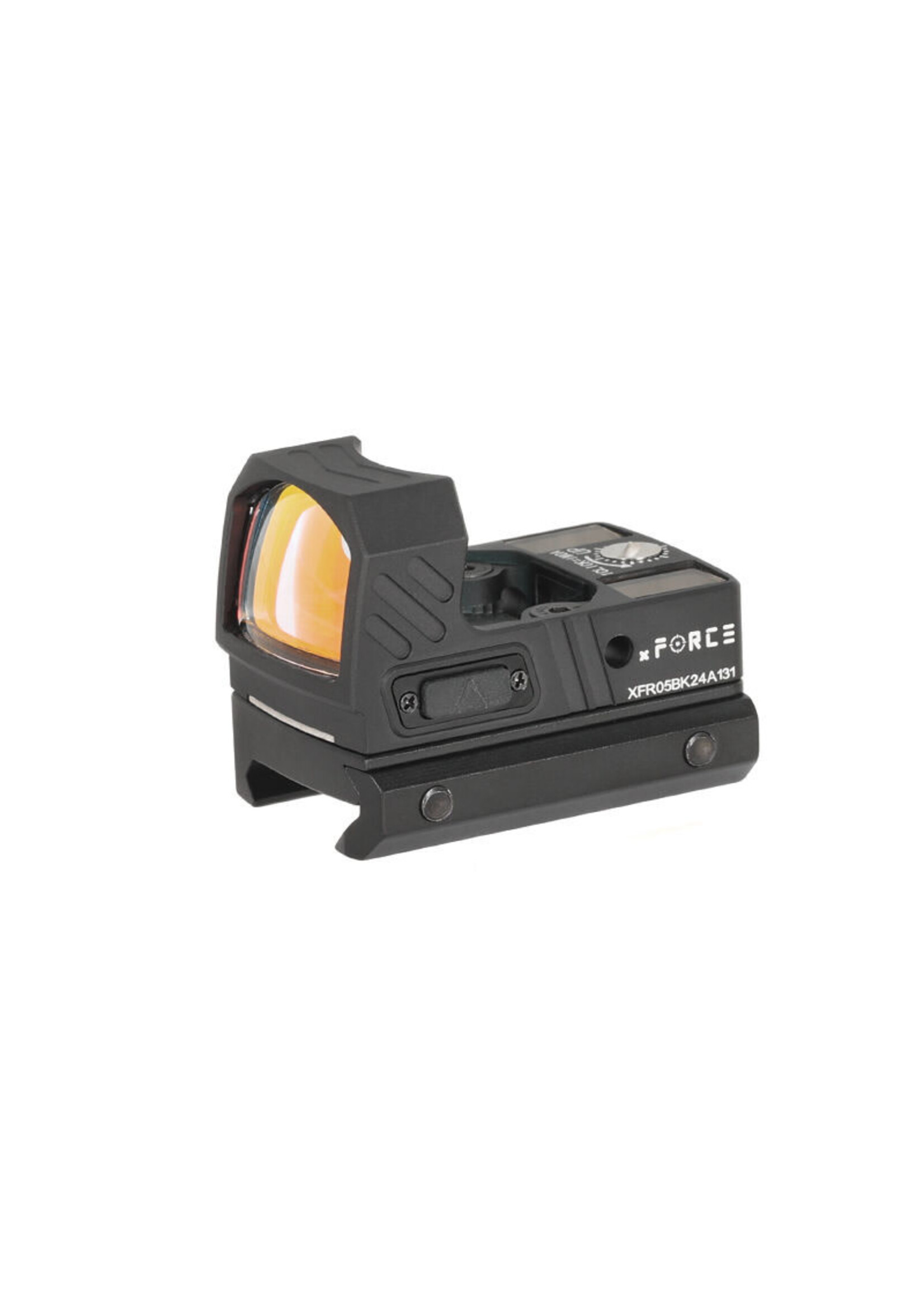 jj airsoft JJ Airsoft XR5 Solar Powered Mini Red Dot Sight (Black)