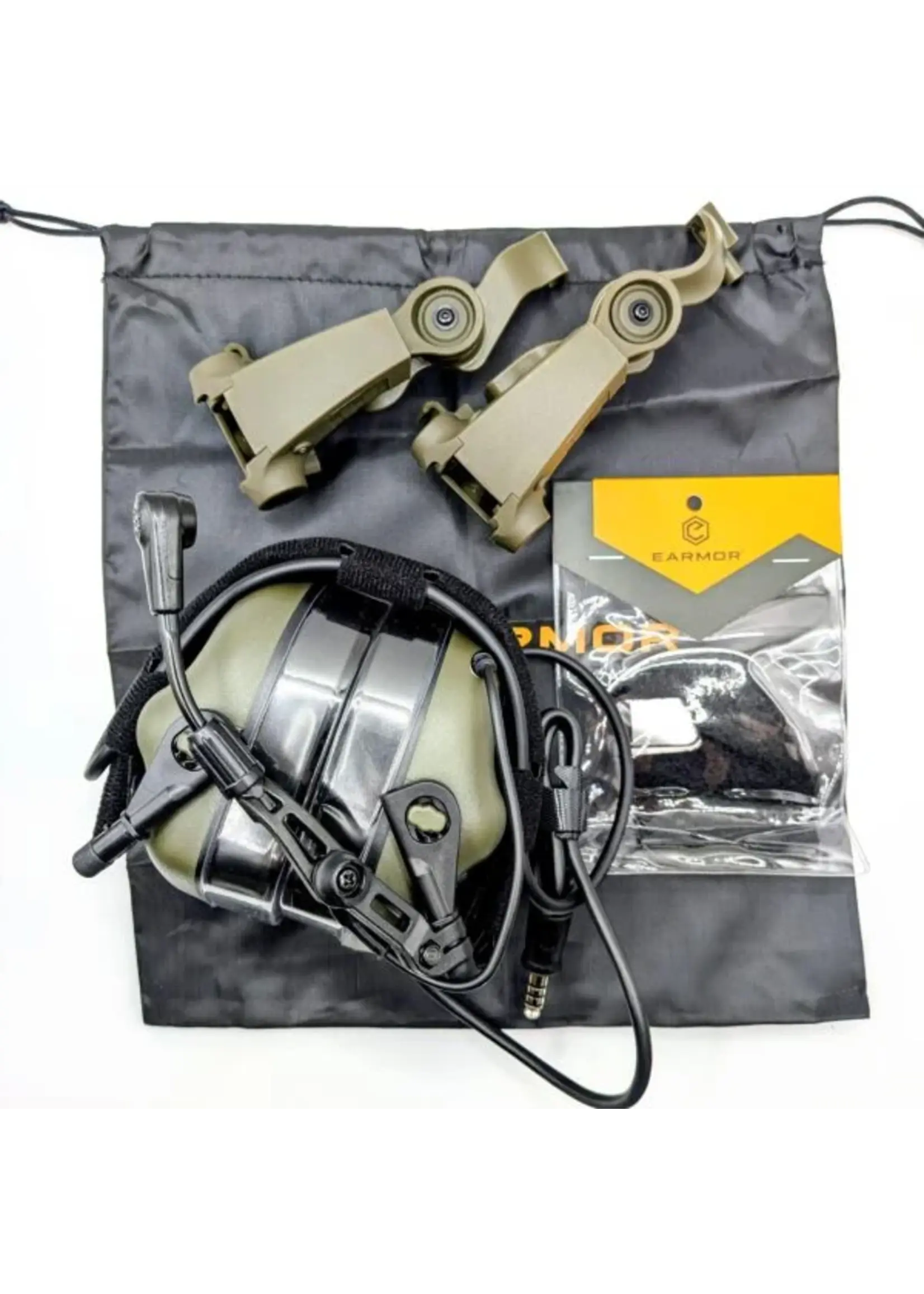 earmor Earmor M32X PLUS Communication Headset Colour Black