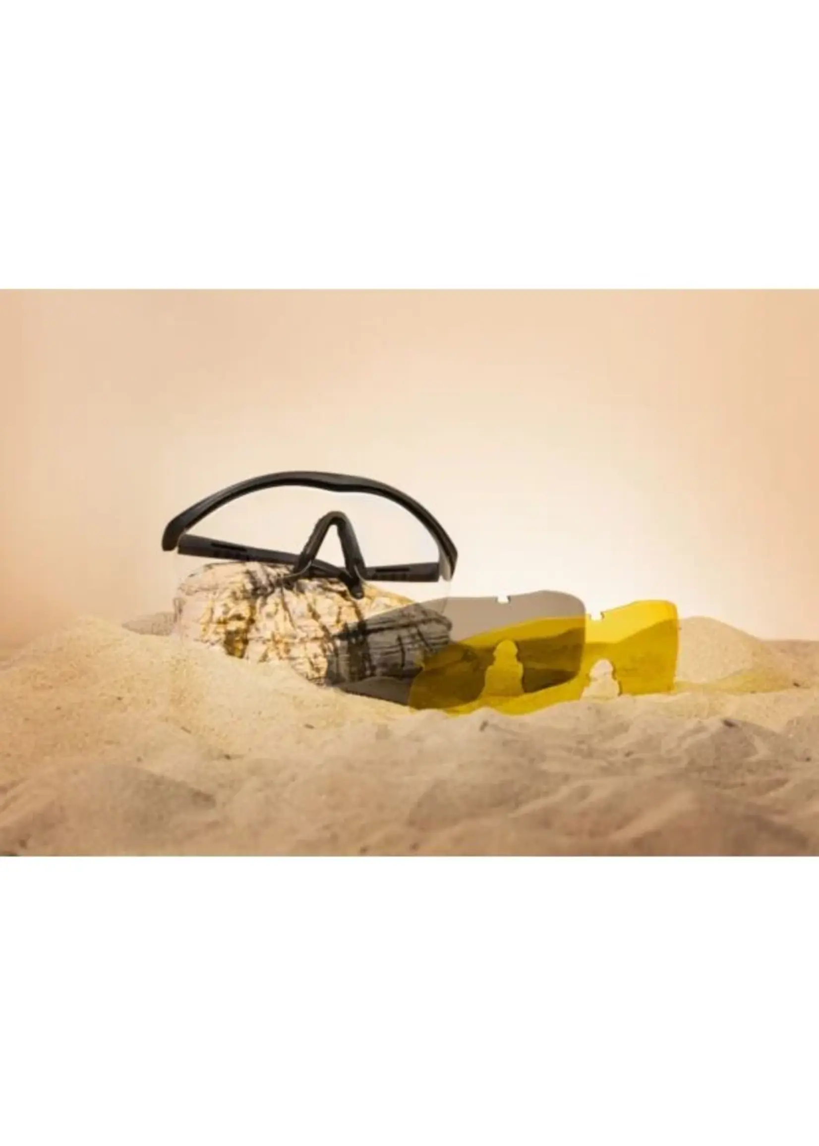 earmor Earmor G-01 Shooting Glasses Combination Pack - 3 Lenses Included (inc. Case & Prescription Insert)